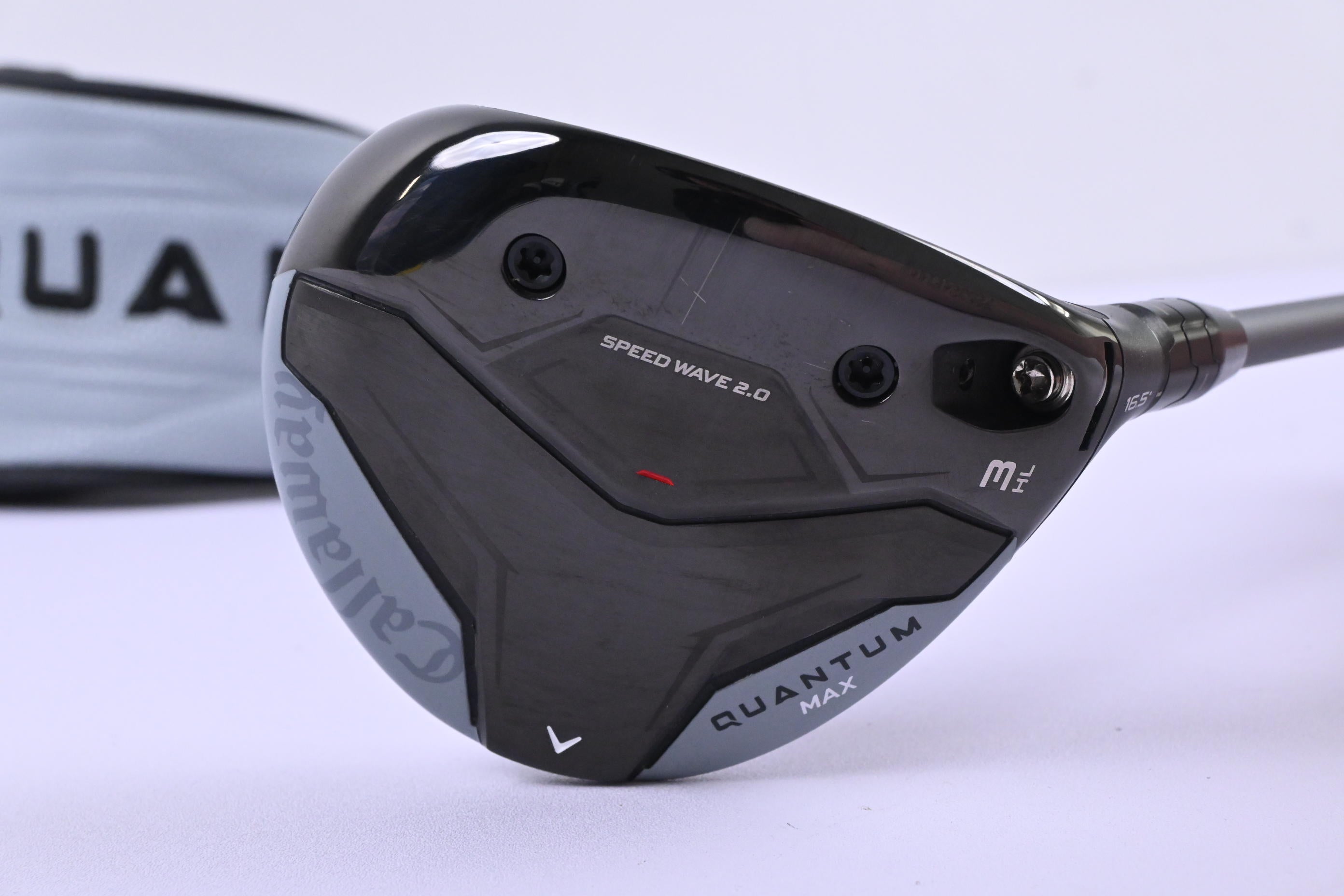 Callaway Quantum Max #3 Wood / 16.5 Degree / Regular Flex Denali Frost Silver 60