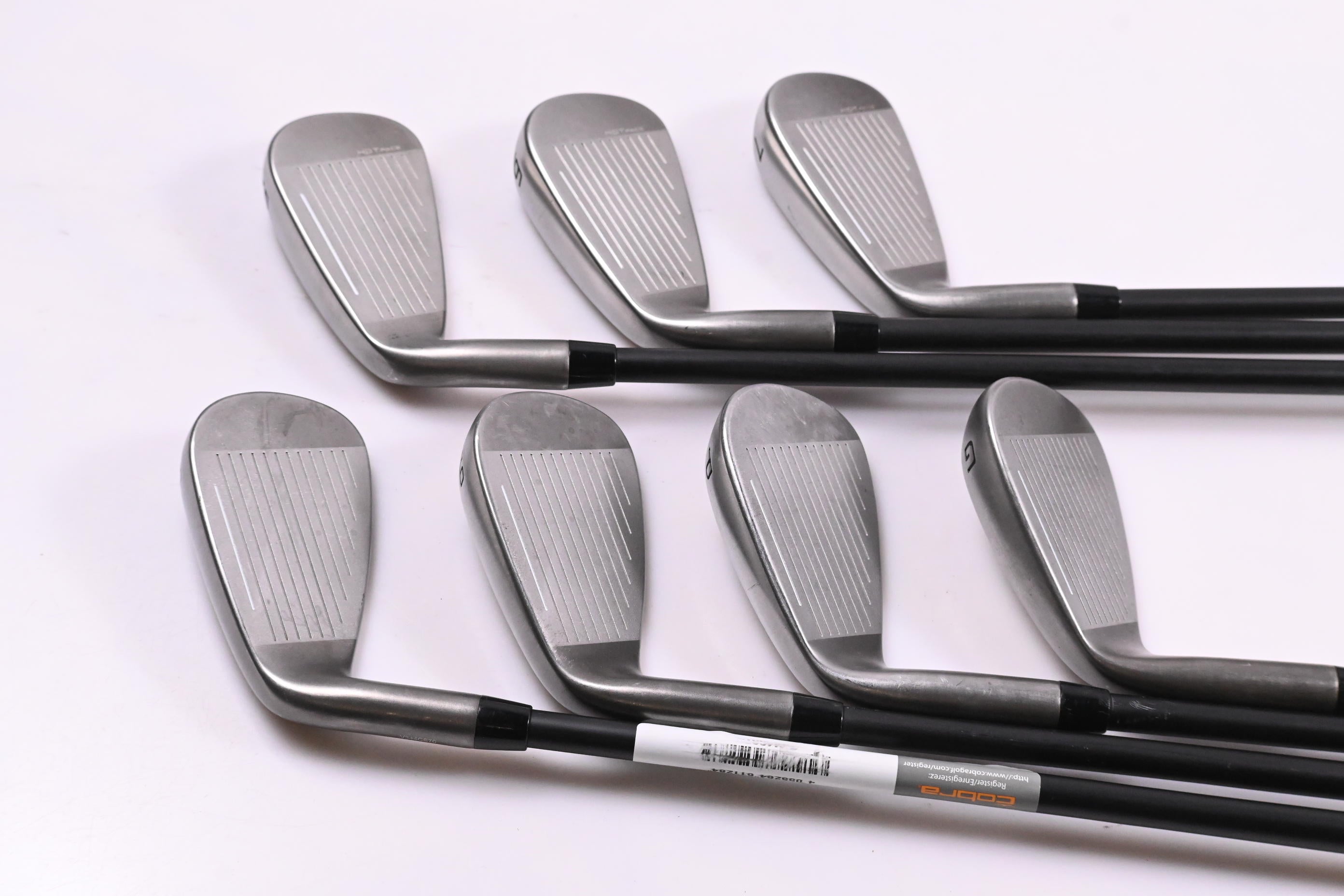 Cobra Darkspeed Irons / 5-PW+GW / Senior Flex KBS PGI 65 Shafts