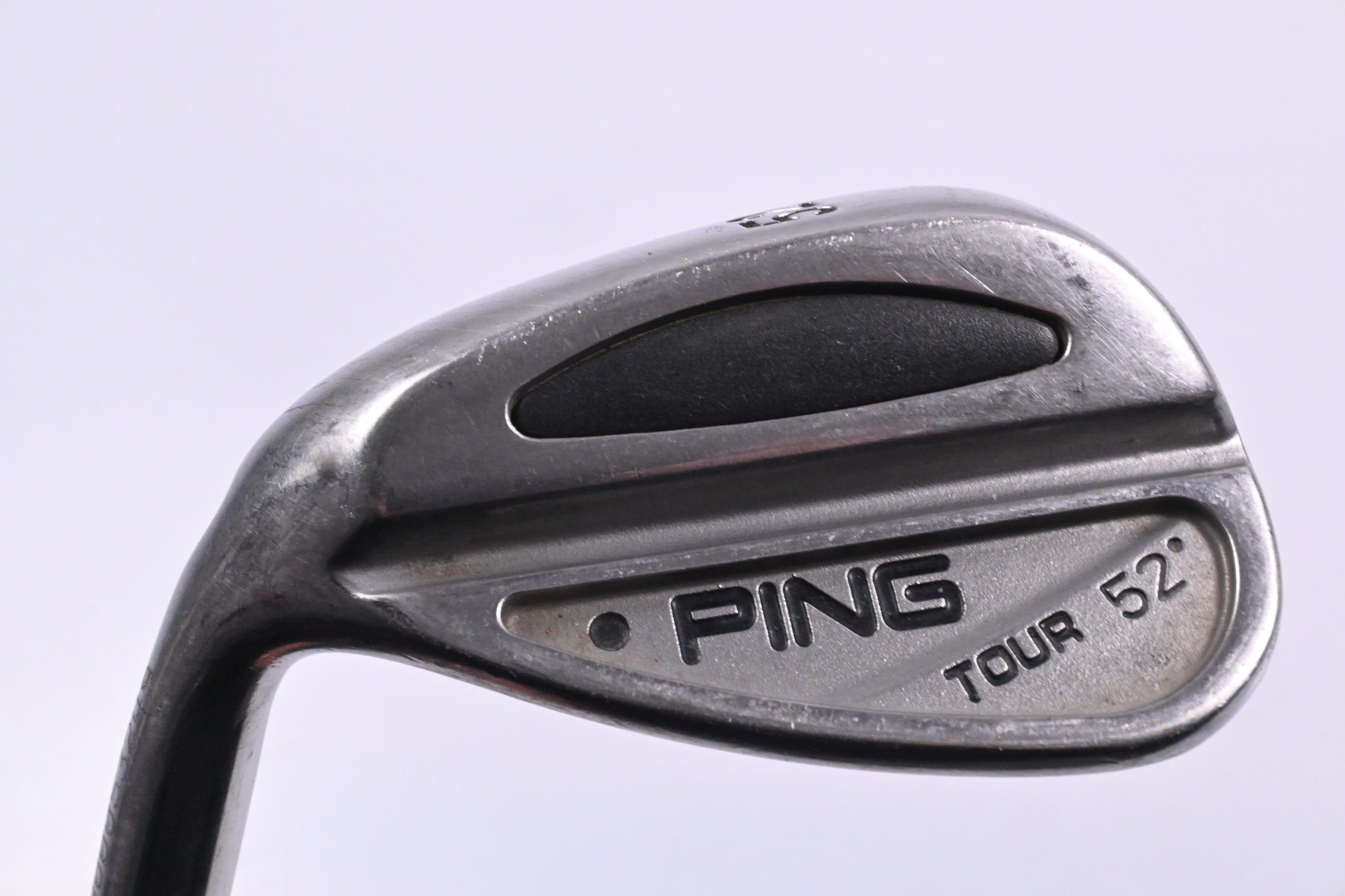 Left Hand Ping Tour Gap Wedge / 52 Degree / Black Dot / Regular Flex Steel Shaft
