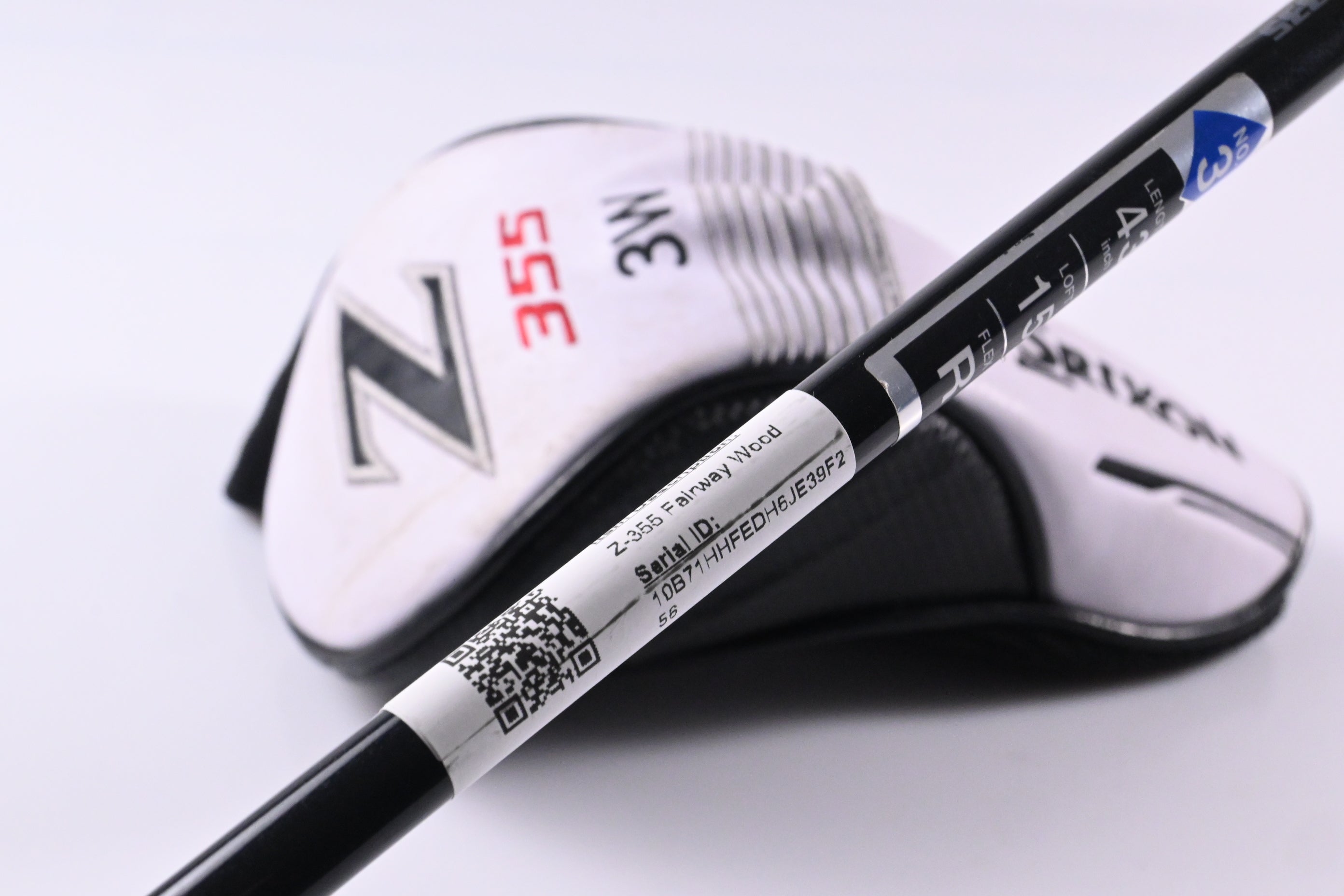 Left Hand Srixon Z-355 #3 Wood / 15 Degree / Regular Flex Miyazaki Red 54 Shaft
