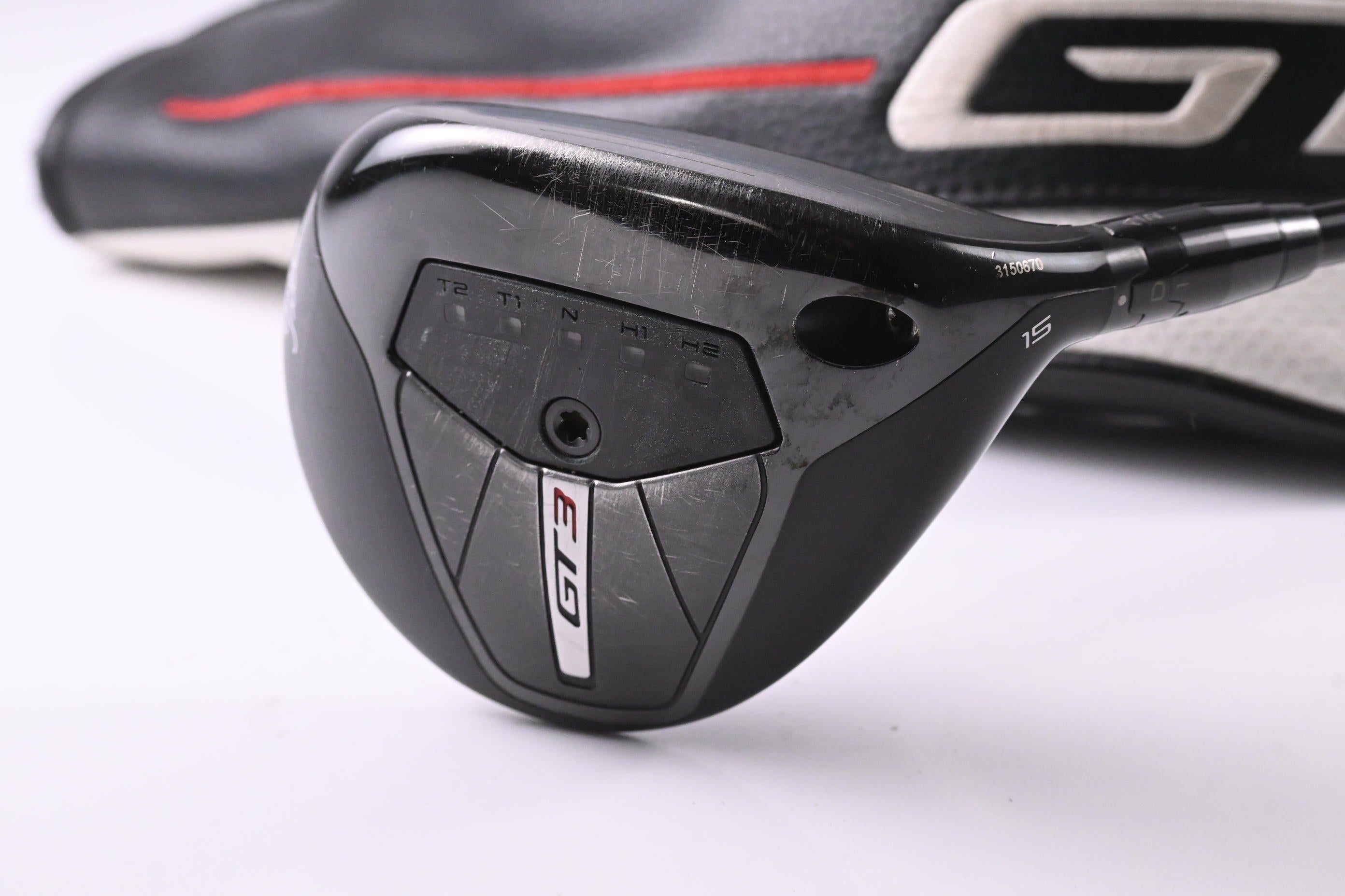 Titleist GT3 #3 Wood / 15 Degree / X-Flex HZRDUS GEN5 Black 70 Shaft