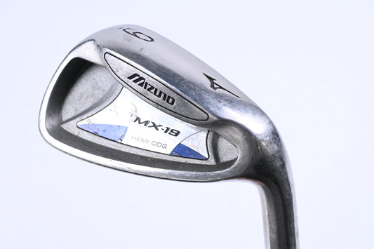 Mizuno MX-19 #9 Iron / Regular Flex Mizuno Dyna Flex Steel Shaft