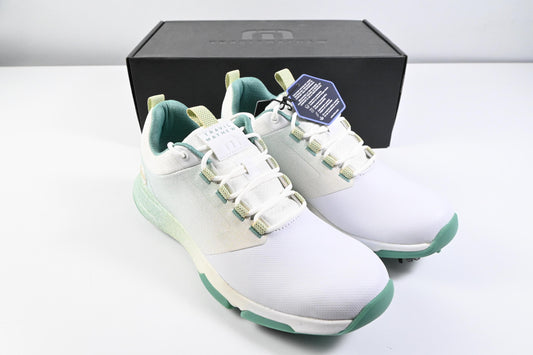Travis Mathews The Ringer II Golf Shoes / Size UK 8 / Green, White