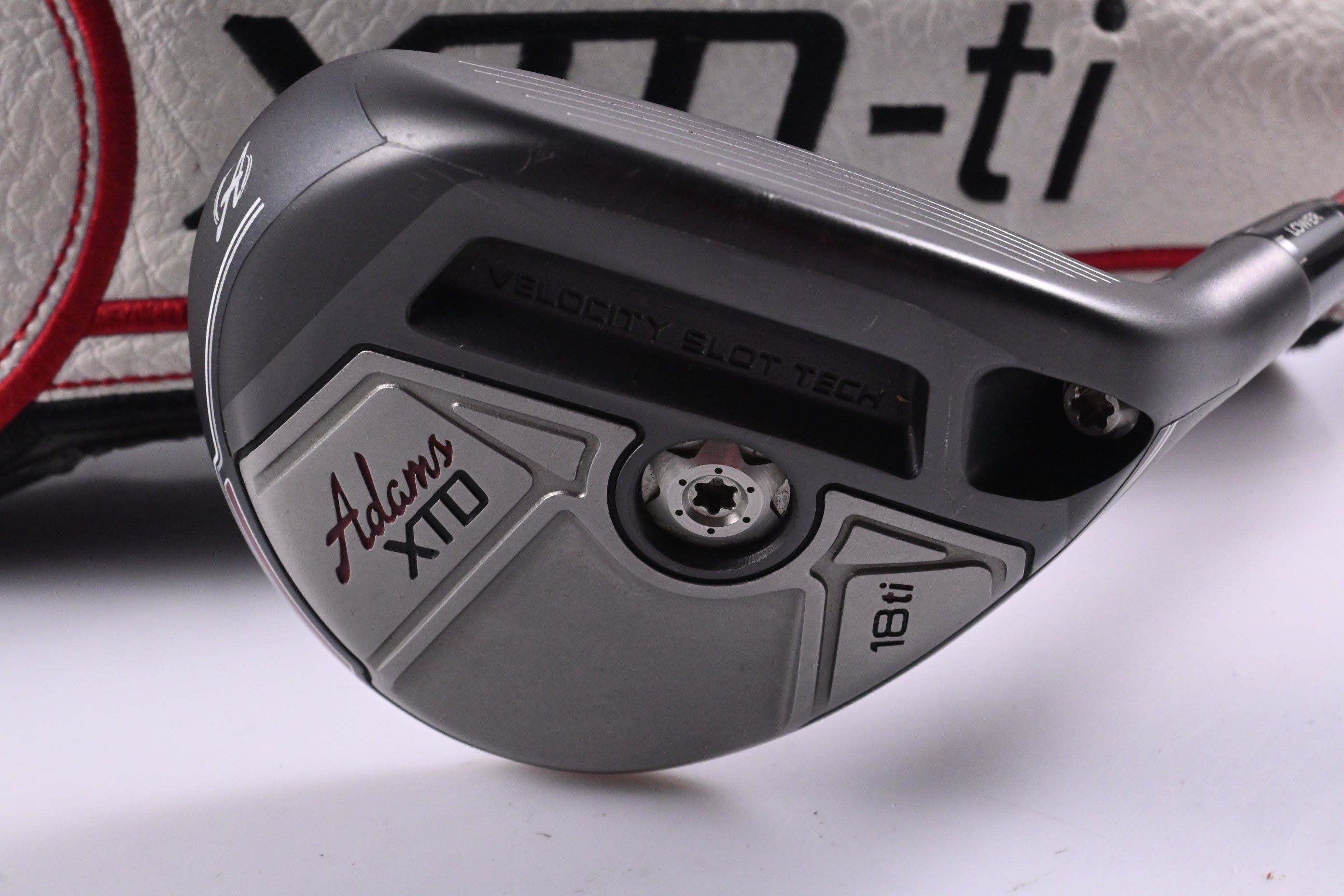 Adams XTD #5 Wood / 18 Degree / Regular Flex Matrix Ozik HD Red Tie 7Q3 Shaft