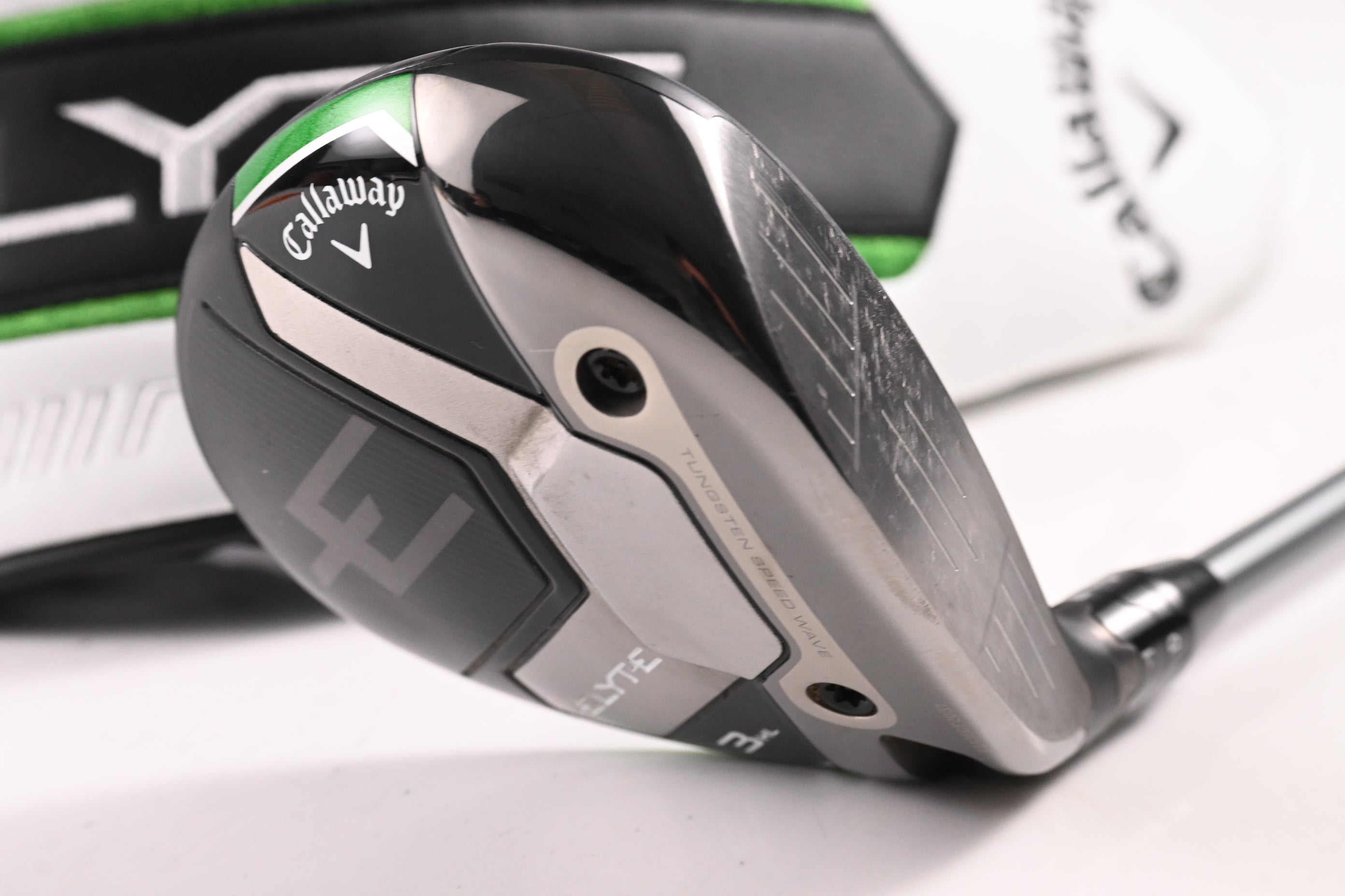 Callaway Elyte #3HL Wood / 16.5 Degree / Stiff Flex Denali Charcoal 60 Shaft
