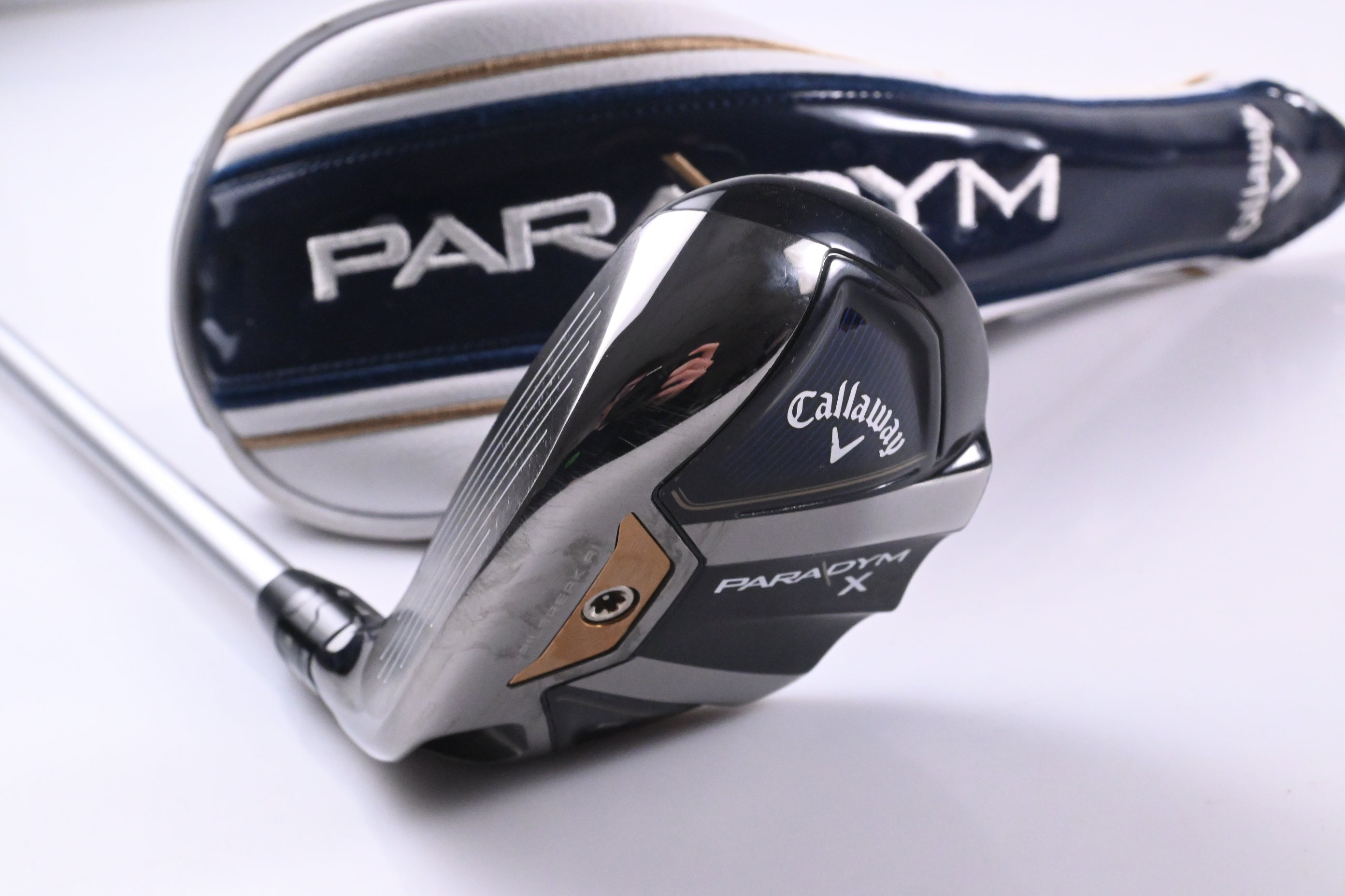 Left Hand Callaway Paradym X #5 Hybrid / 24 Degree / Senior Flex Aldila Ascent