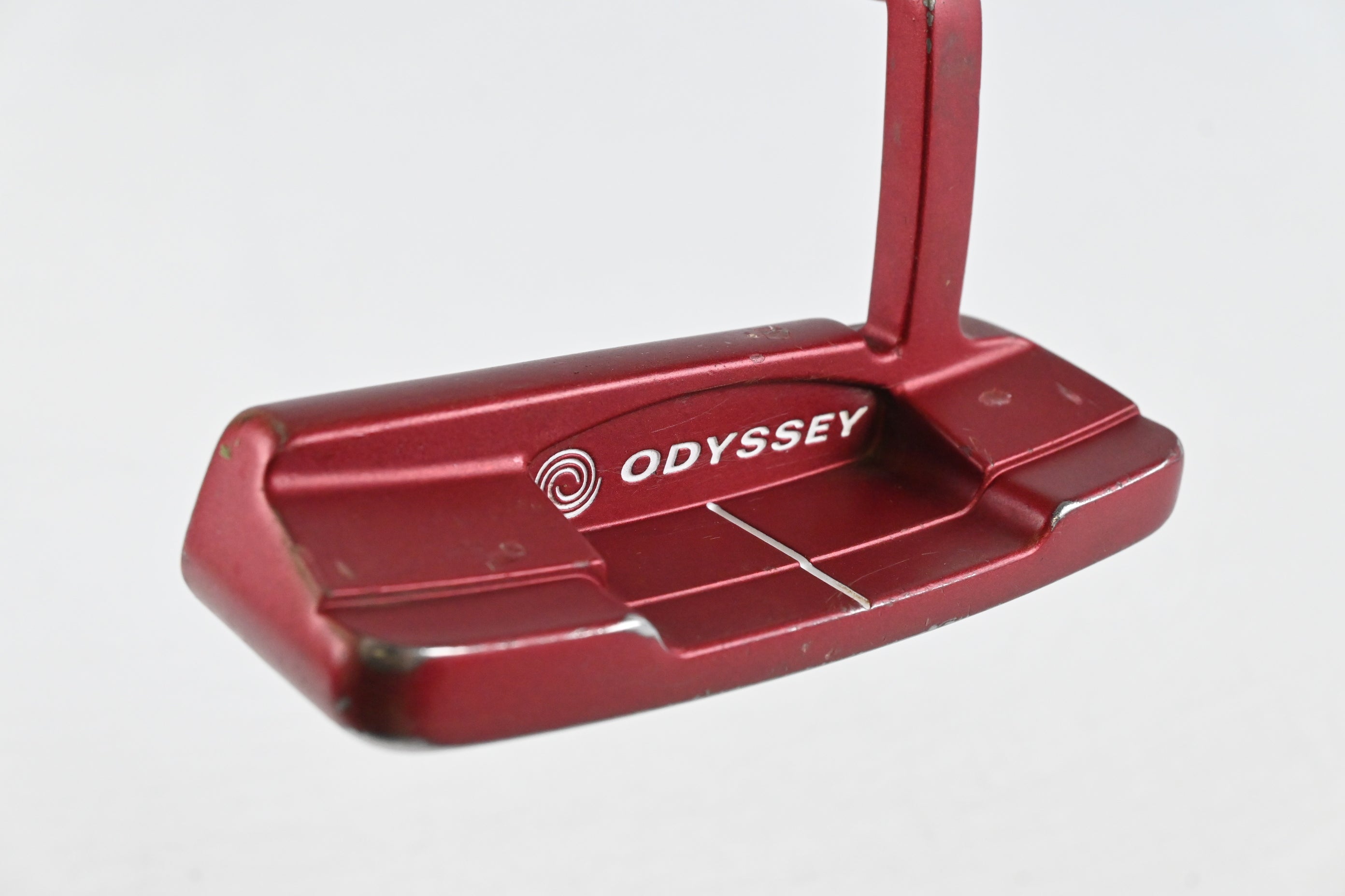 Left Hand Odyssey O-Works Red TANK Putter / 34.5 Inch
