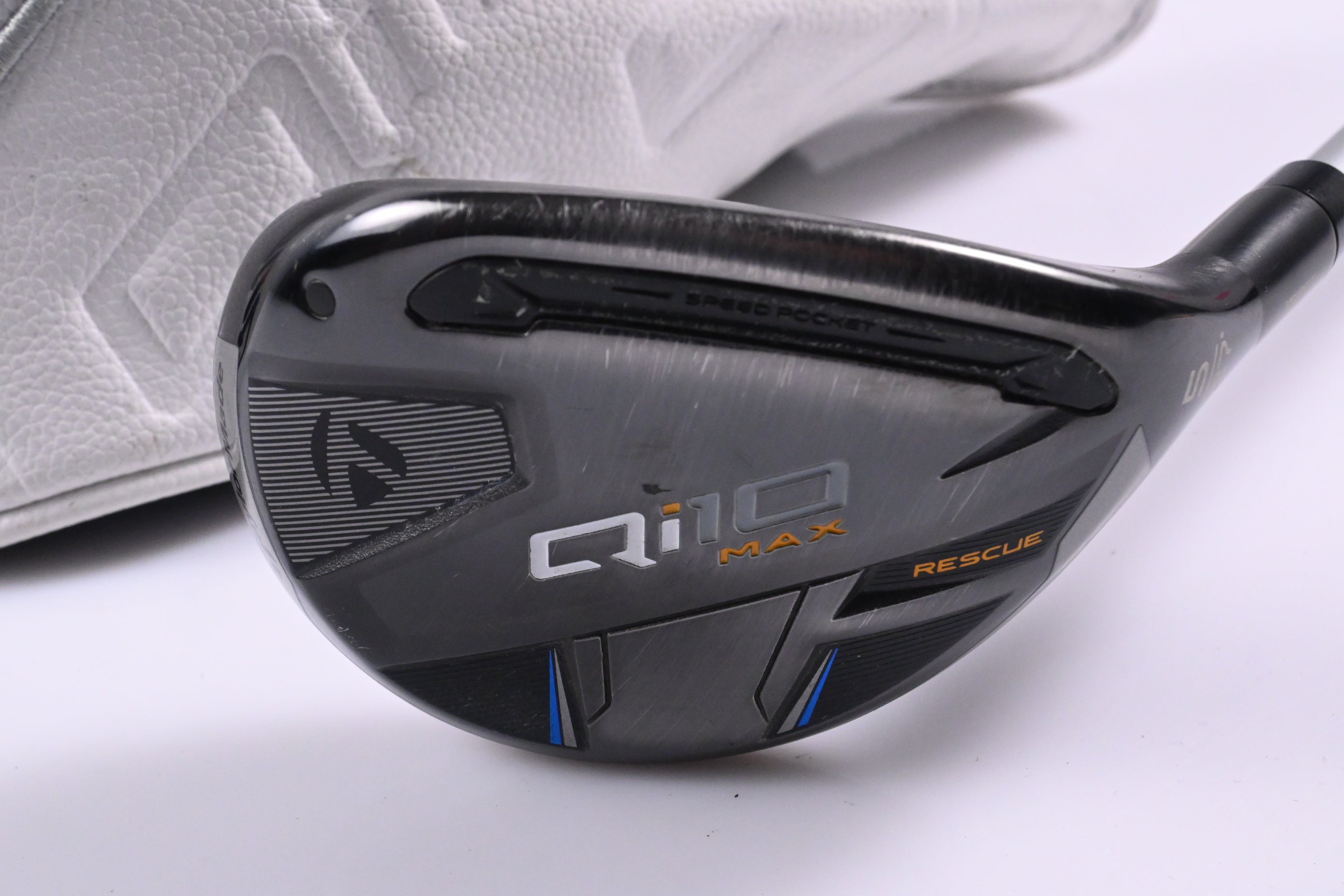 Ladies Taylormade Qi10 Max #5 Hybrid / 27 Degree / Ladies Flex Speeder NX TCS 40