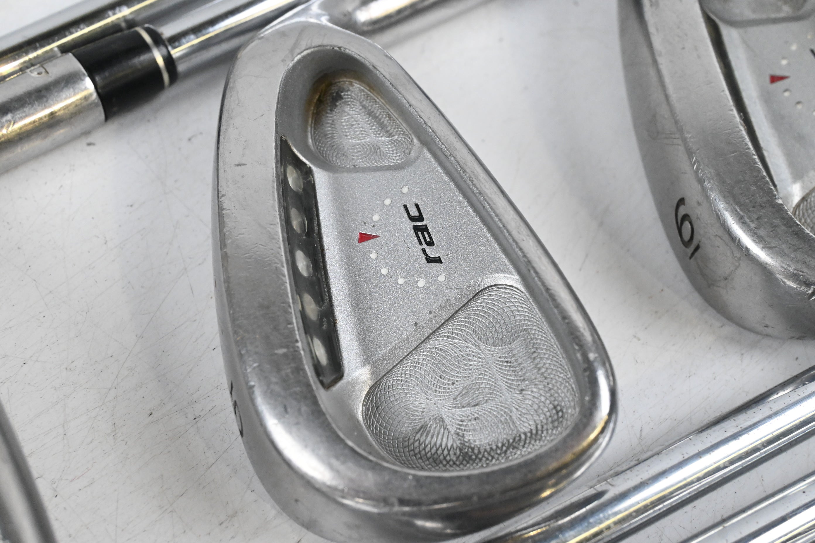 Taylormade RAC OS Irons / 3-PW+SW / Regular Flex Light Metal Shafts