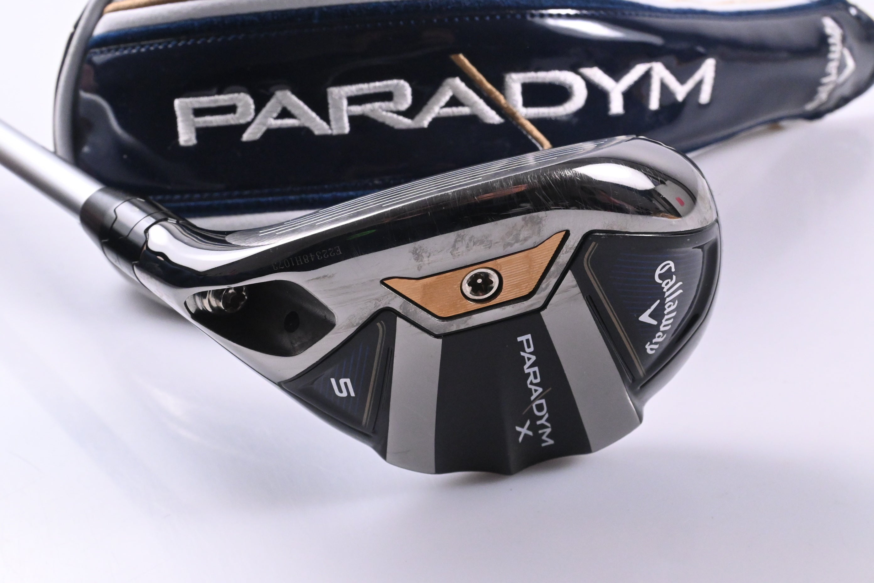 Left Hand Callaway Paradym X #5 Hybrid / 24 Degree / Senior Flex Aldila Ascent