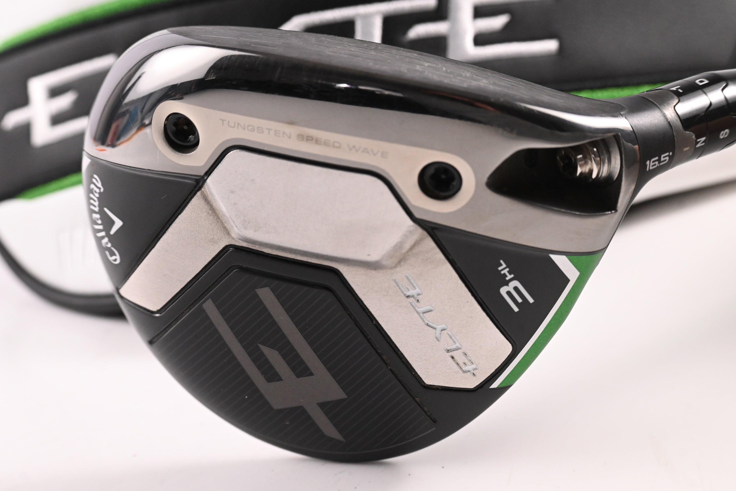 Callaway Elyte #3HL Wood / 16.5 Degree / Stiff Flex Denali Charcoal 60 Shaft