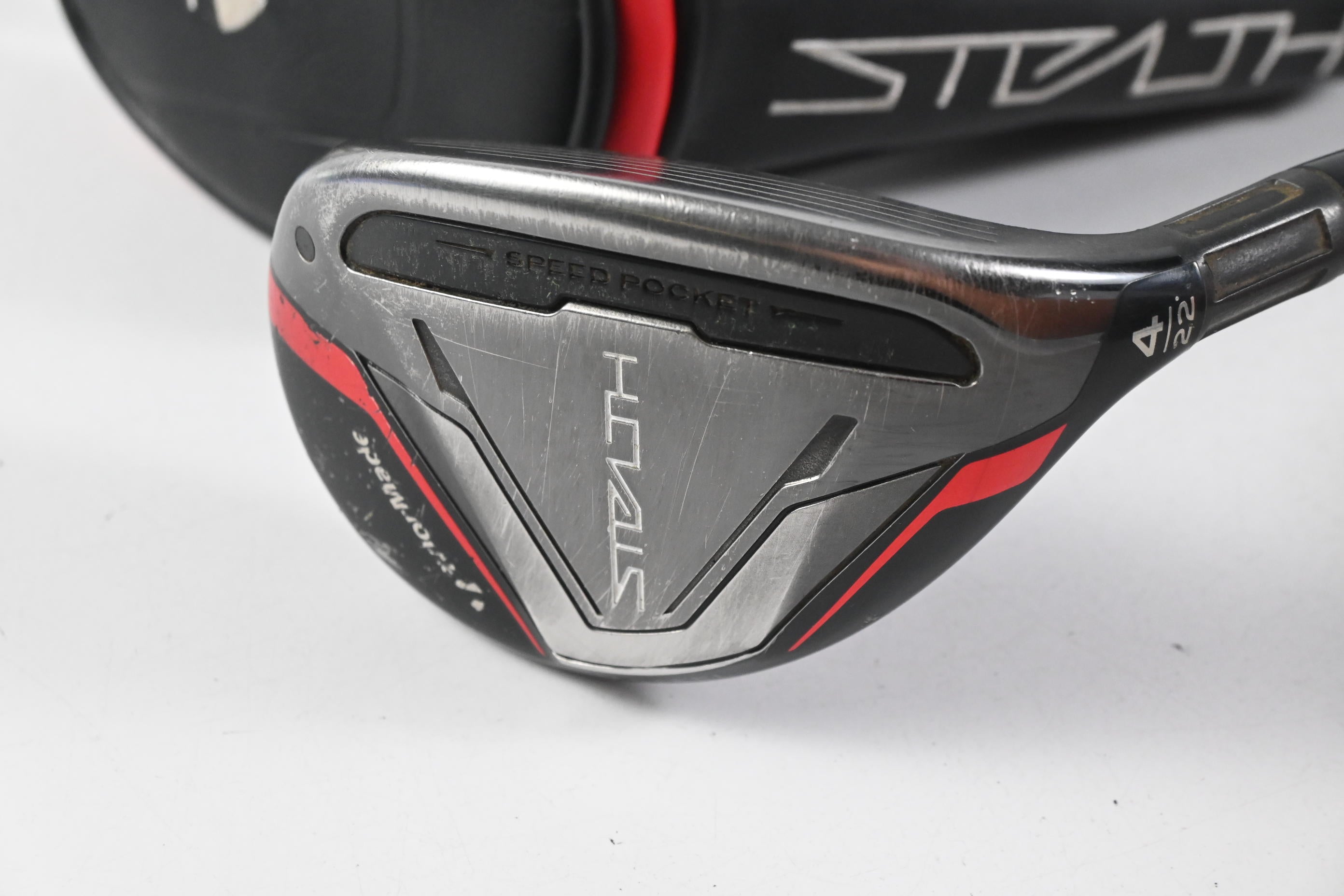 Taylormade Stealth #4 Hybrid / 22 Degree / Regular Flex Ventus Red 6 Shaft