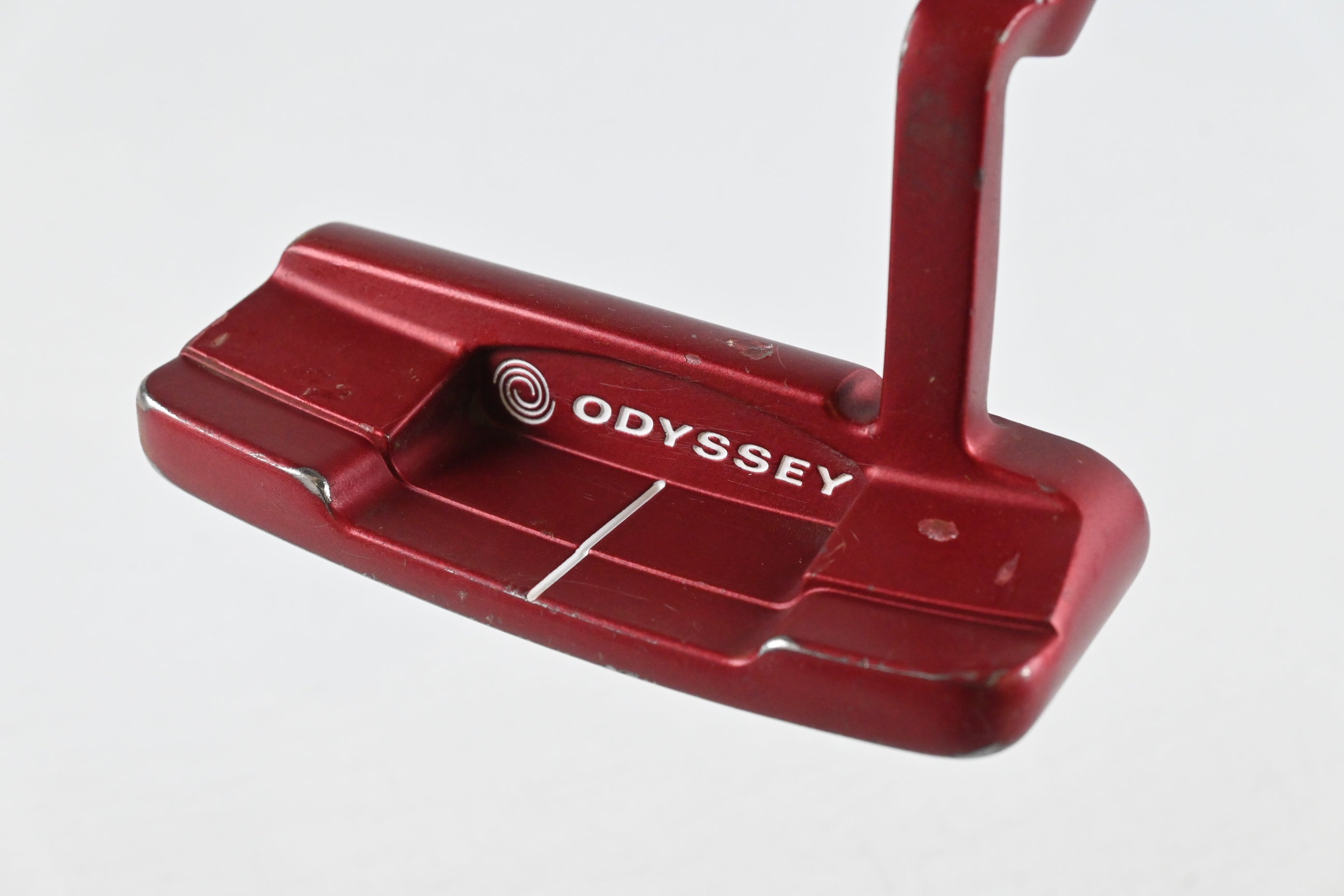 Left Hand Odyssey O-Works Red TANK Putter / 34.5 Inch