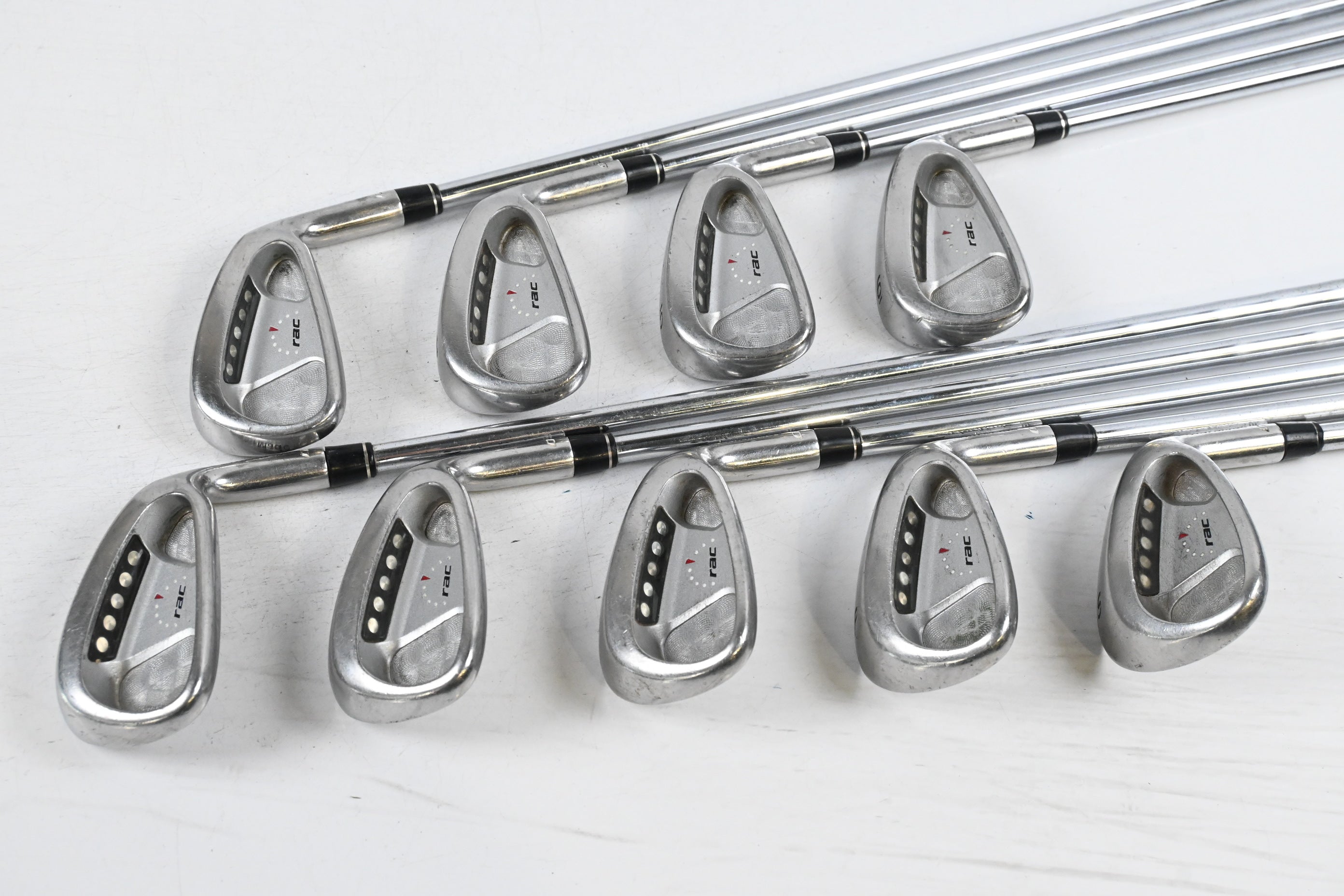 Taylormade RAC OS Irons / 3-PW+SW / Regular Flex Light Metal Shafts