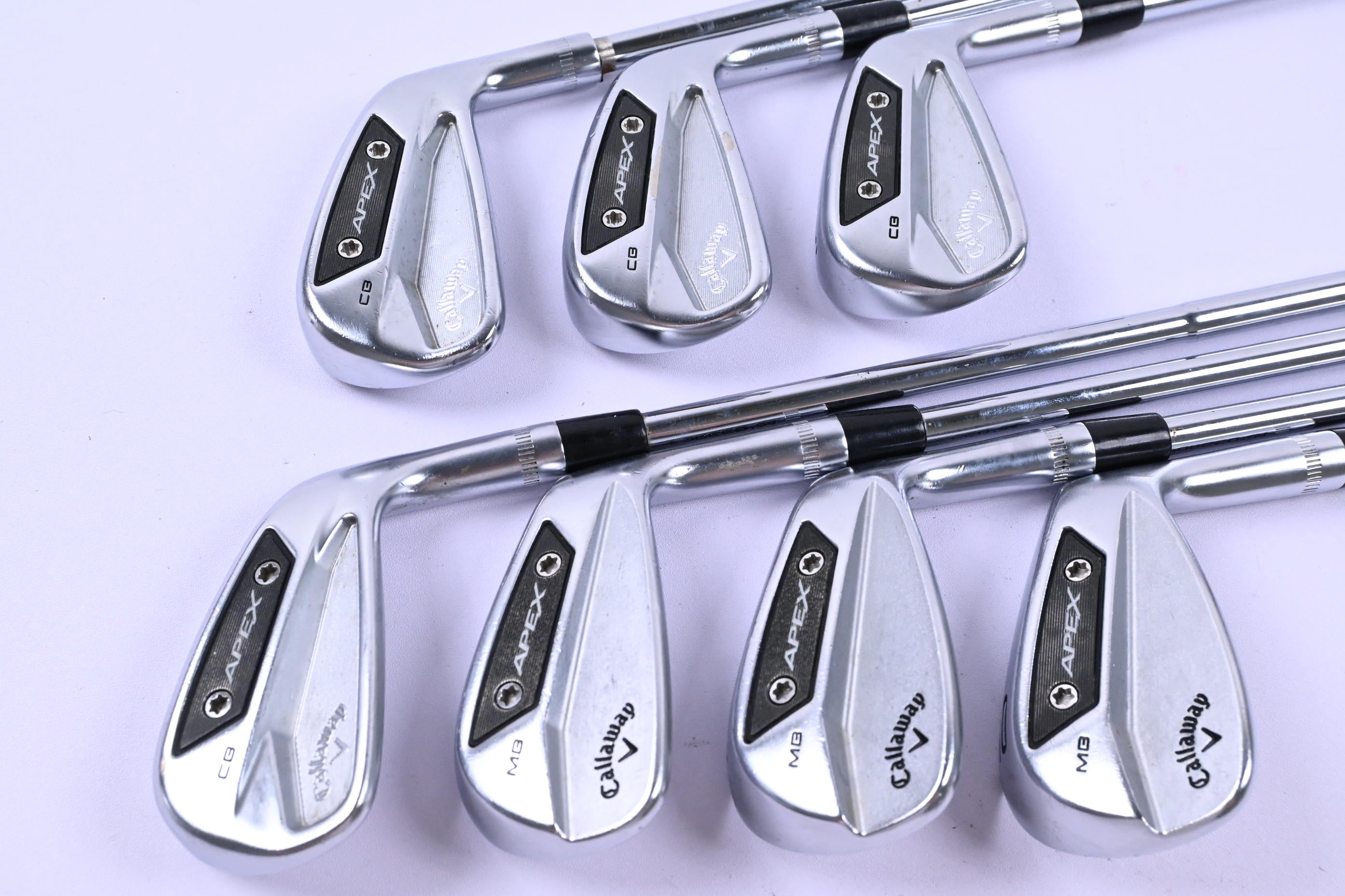 Callaway Apex CB/MB 24 Combo Irons / 4-PW / Stiff Flex Dynamic Gold 115 S300