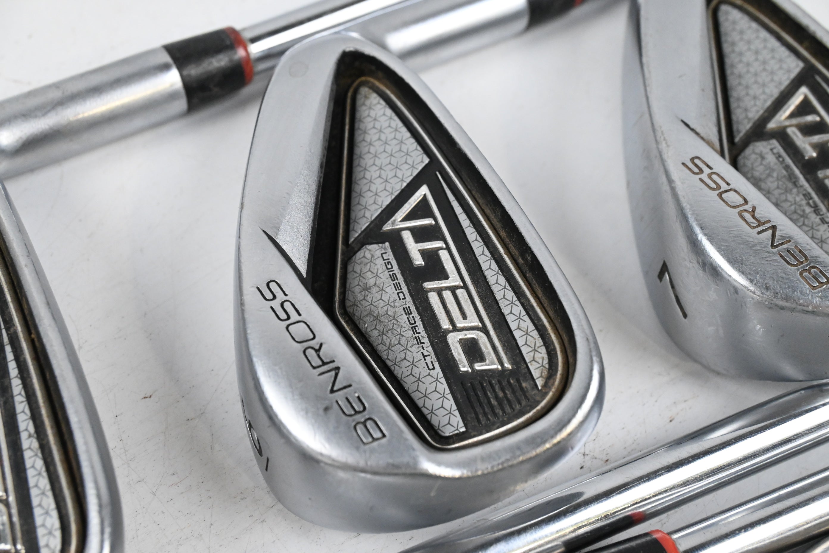 Benross Delta Irons / 5-PW+SW / Regular Flex KBS MAX 80 Steel Shafts