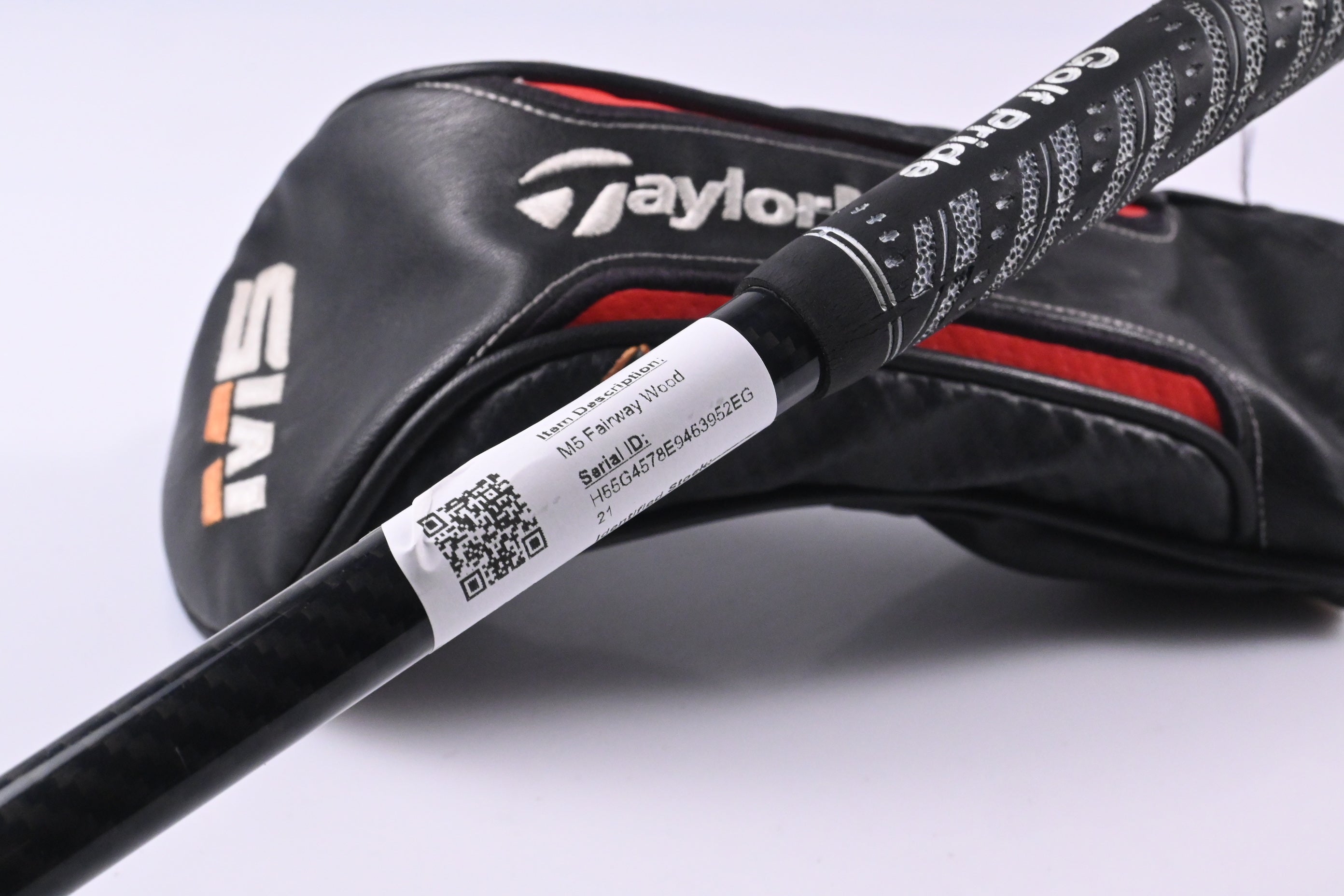Taylormade M5 Ti #3 Wood / 15 Degree / Stiff Flex Tensei CK Red 65 Shaft