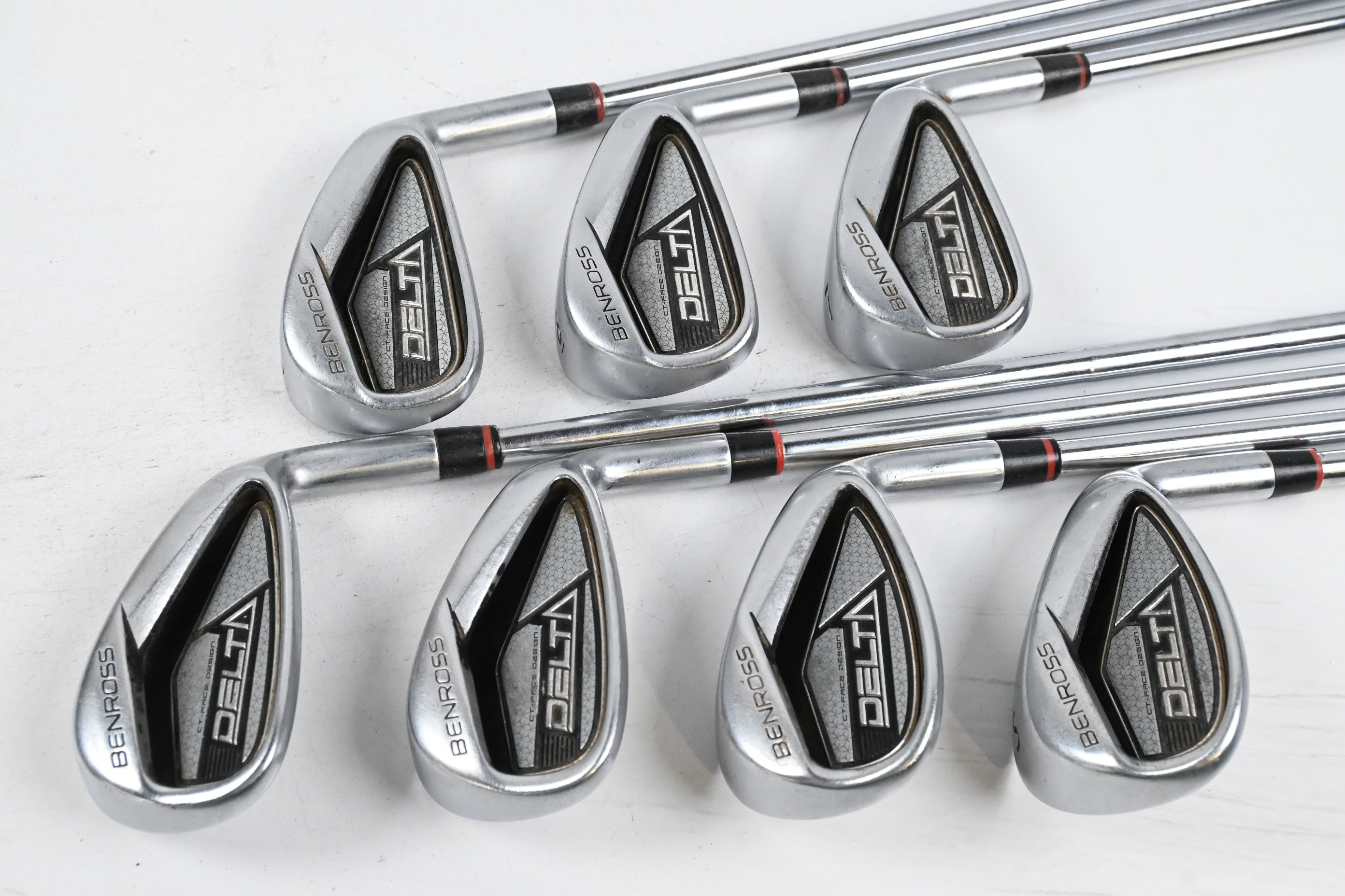 Benross Delta Irons / 5-PW+SW / Regular Flex KBS MAX 80 Steel Shafts