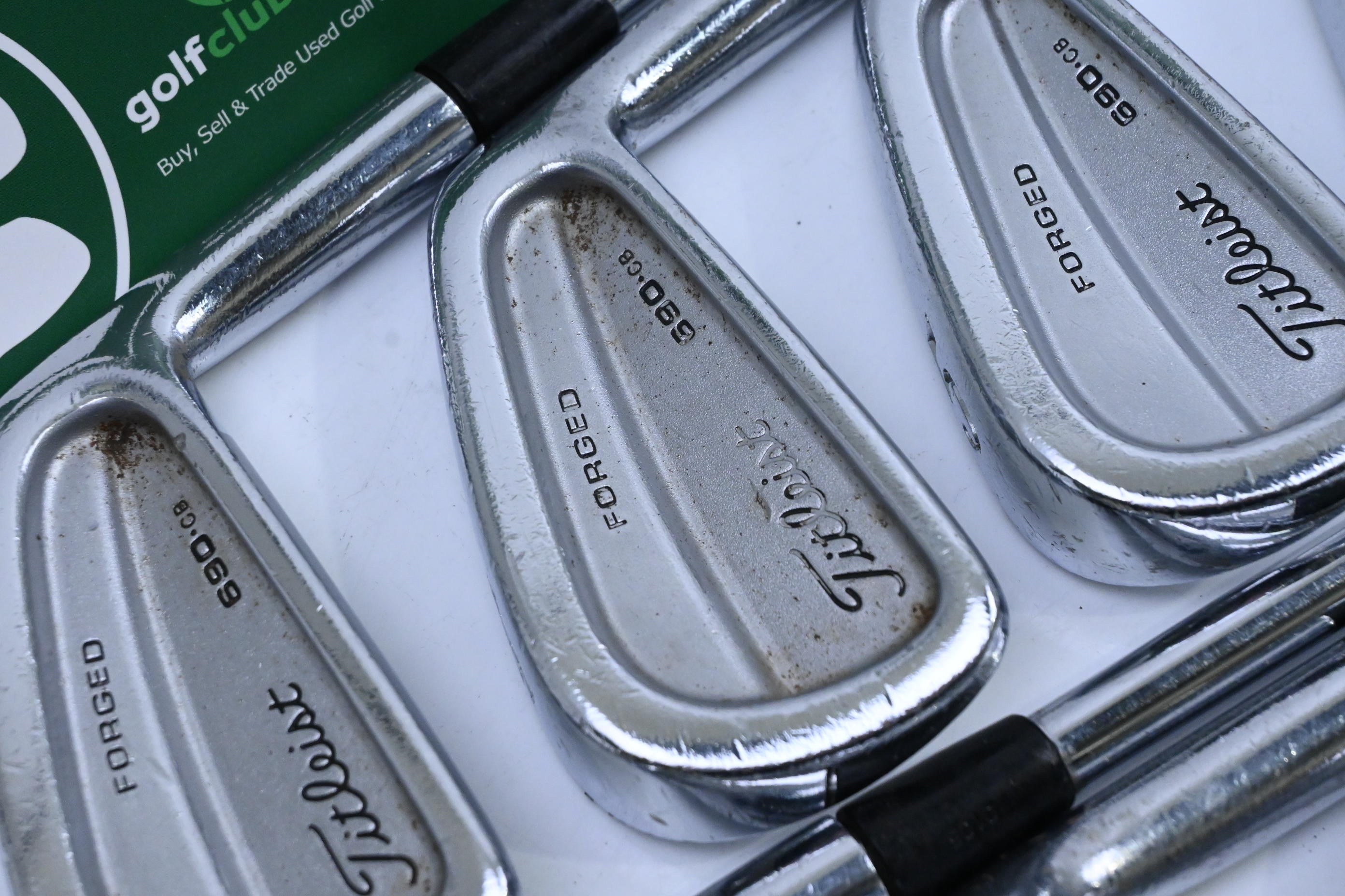 Titleist 690.CB Irons / 3-PW / Stiff Flex Dynamic Gold Shafts