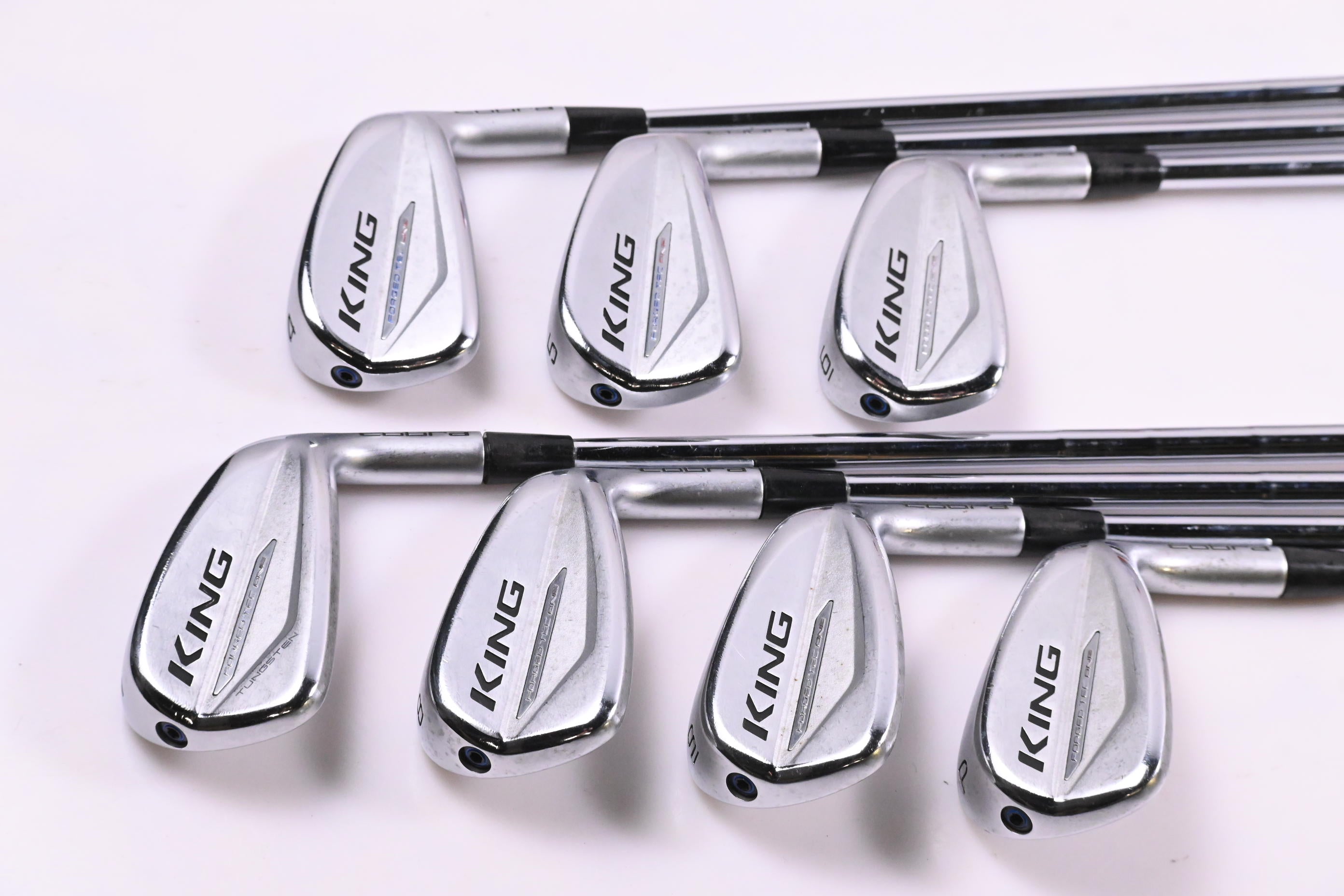 Cobra King Forged Tec One Length 2020 Irons / 4-PW / Stiff Flex KBS Tour FLT 120