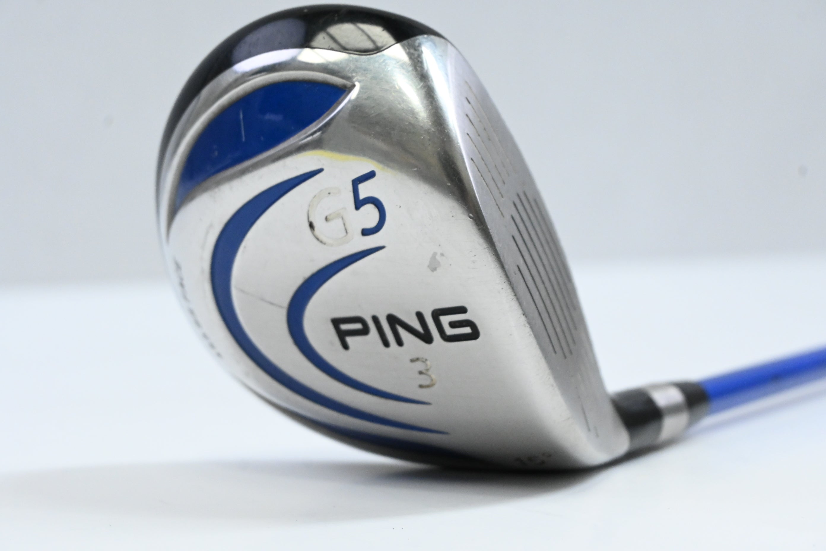 Ping G5 #3 Wood / 15 Degree / Regular Flex Grafalloy Prolaunch Blue 75 Shaft