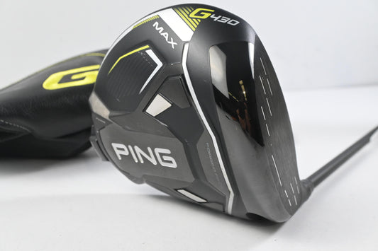 Ping G430 Max Driver / 10.5 Degree / Regular Flex Ping Alta CB Black 55 Shaft