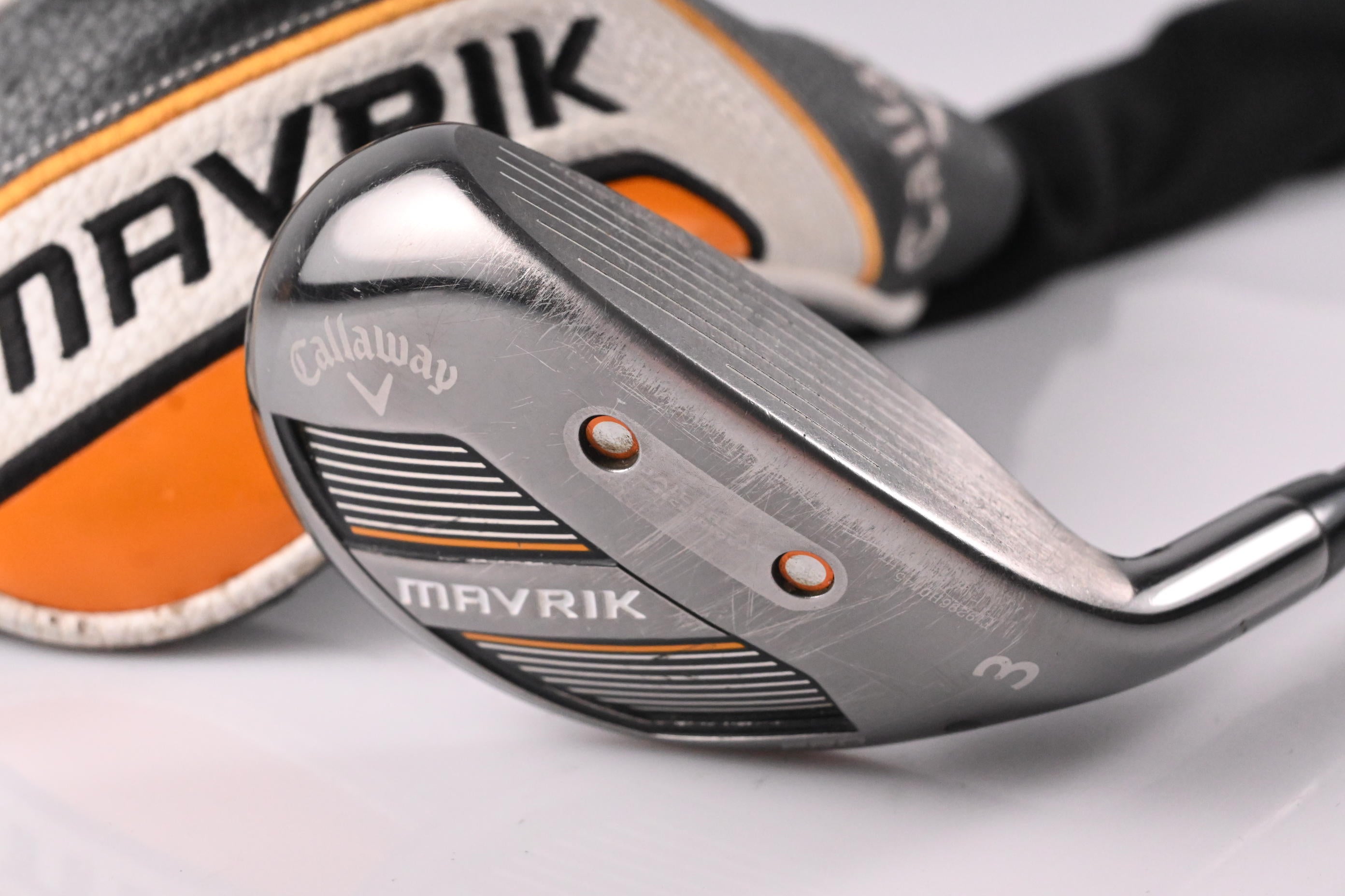 Callaway Mavrik Pro #3 Hybrid / 20 Degree / Stiff Flex KBS Hybrid 80 Shaft