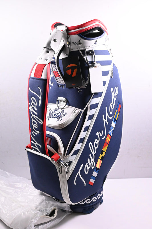 Taylormade Sailors Point Tour Bag / 6-Way Divider / White, Navy