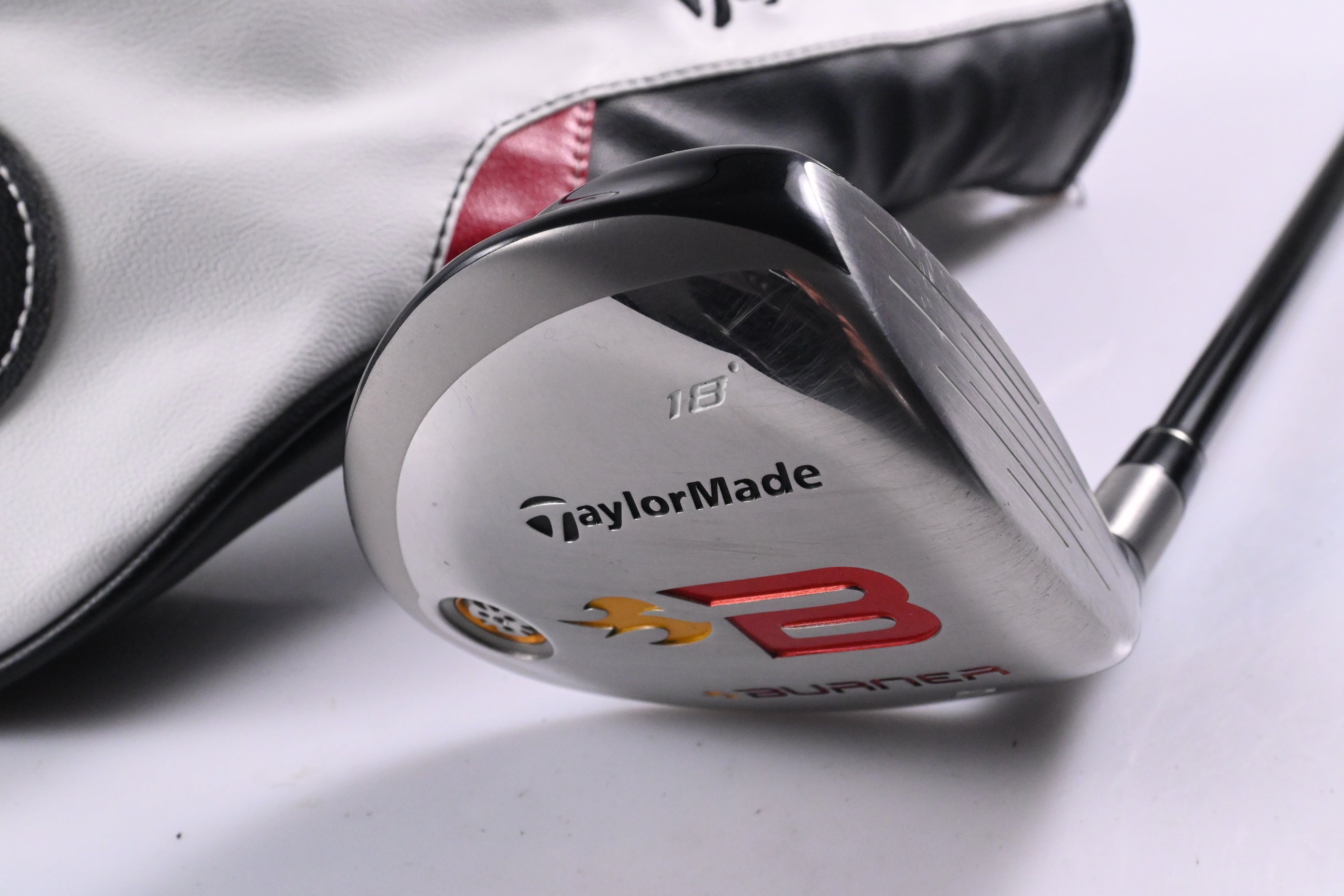 Taylormade Burner 2008 #5 Wood / 18 Degree / Regular Flex Reax 49 Shaft