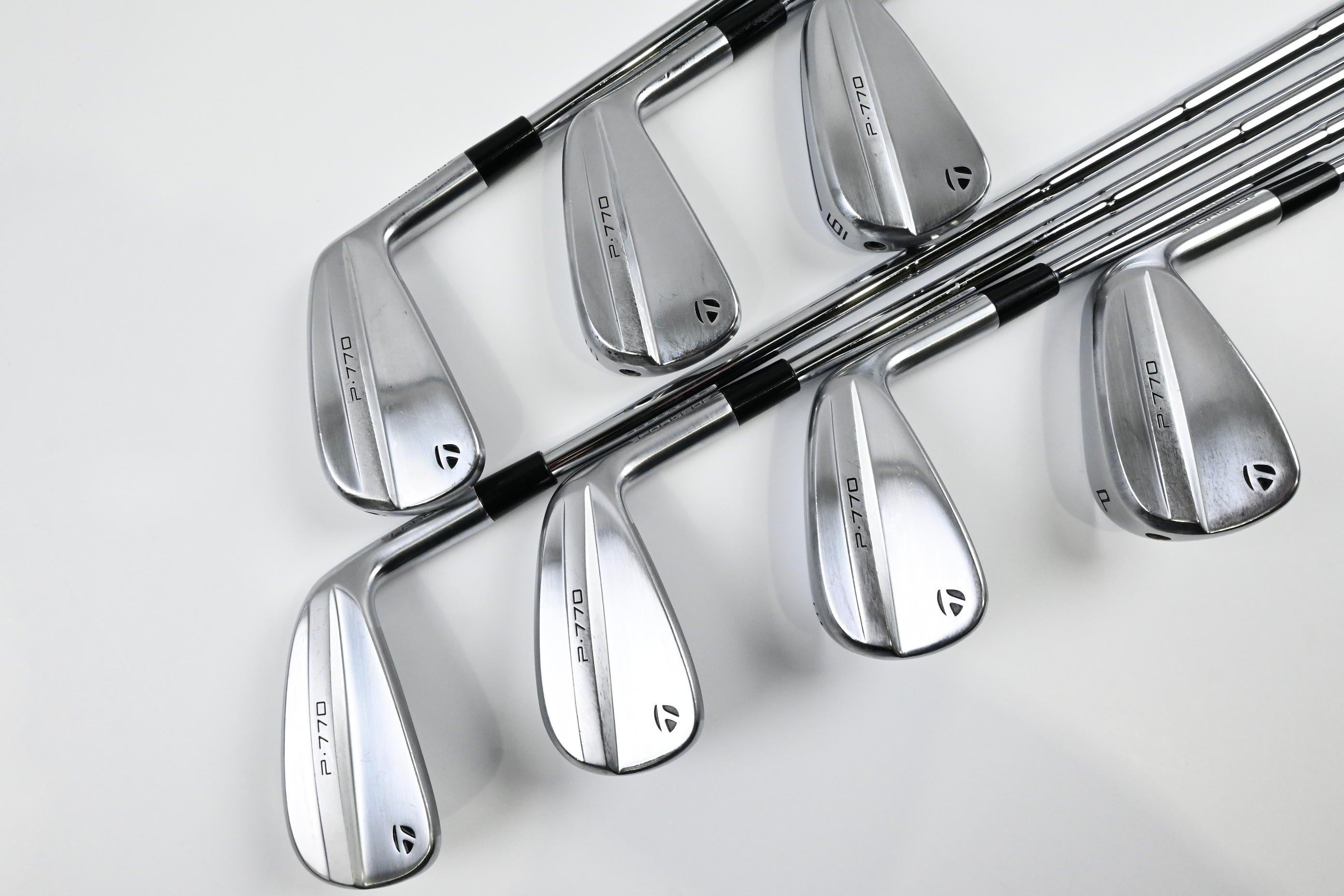 Taylormade P770 Irons / 4-PW / Stiff Flex Dynamic Gold Mid 115 S300 Shafts