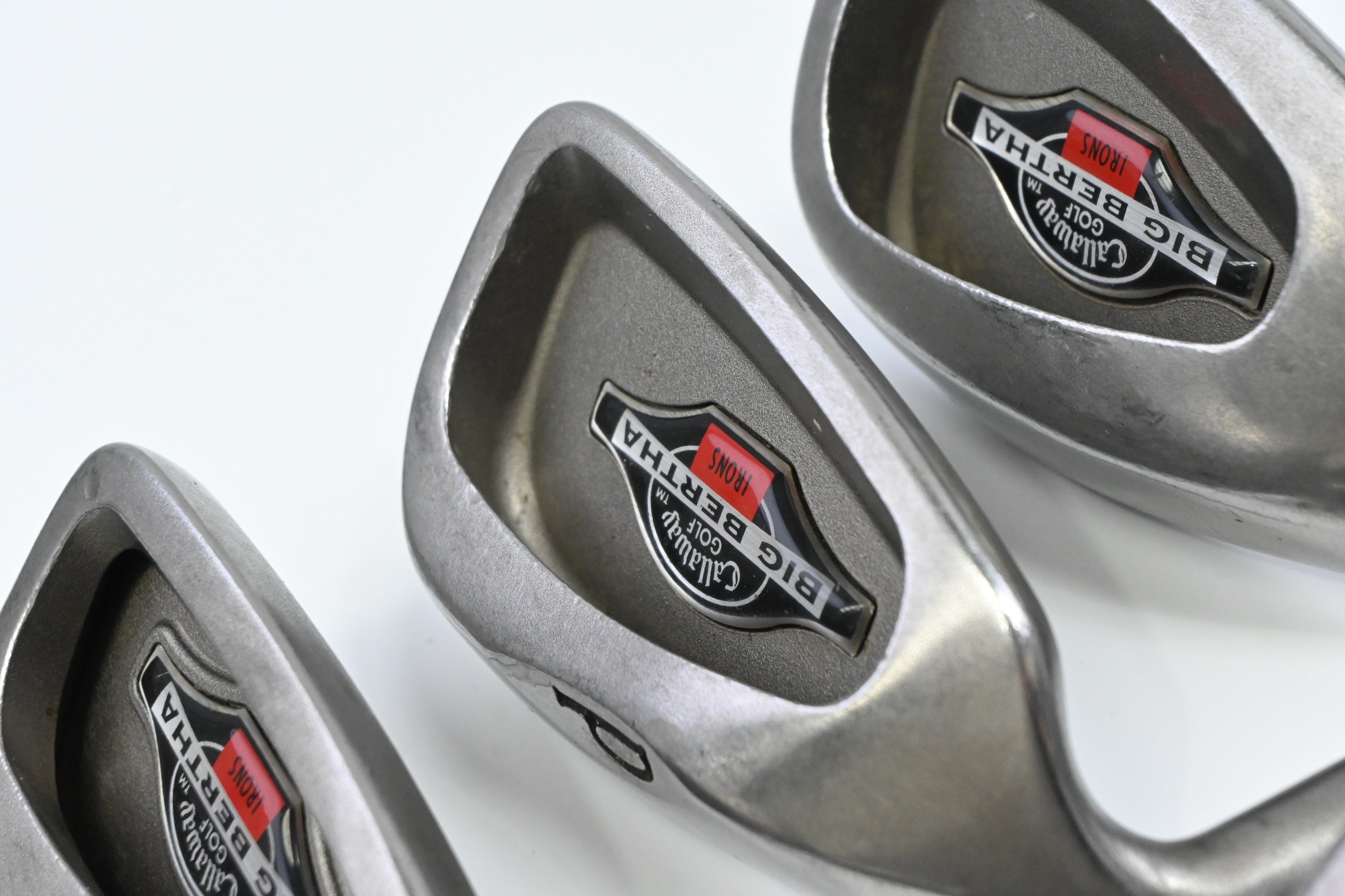 Left Hand Callaway Big Bertha 1996 Irons / 6-PW+SW / Regular Flex Callaway RCH
