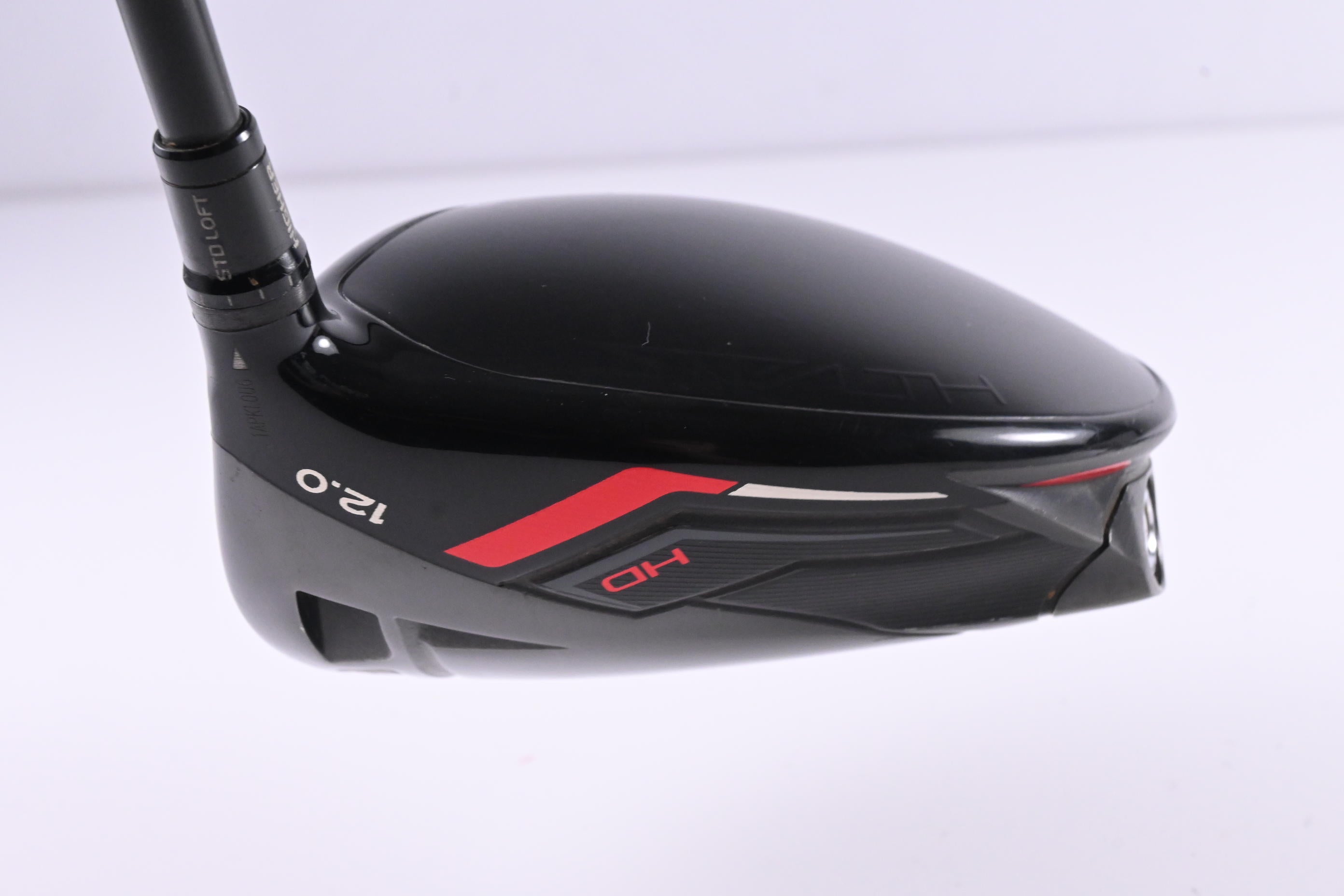 Taylormade Stealth HD Driver / 12 Degree / Stiff Flex HZRDUS Smoke RDX Red 60