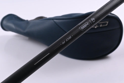 Taylormade Qi4D Max #6 Hybrid / 30 Degree / Regular Flex REAX By KBS 50 Shaft