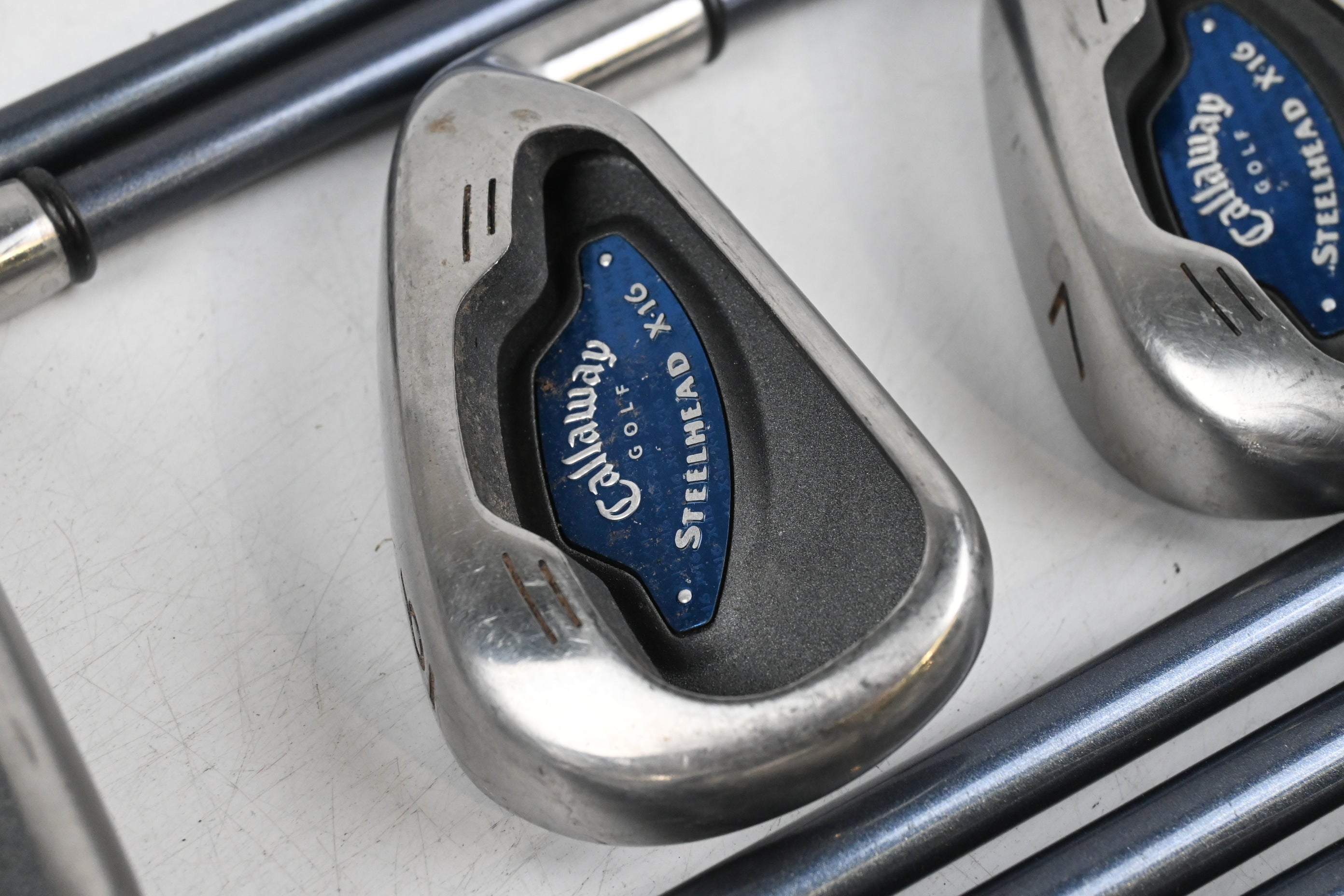 Callaway X-16 Irons / 4-PW+SW / Senior Flex Callaway System 55 Shafts