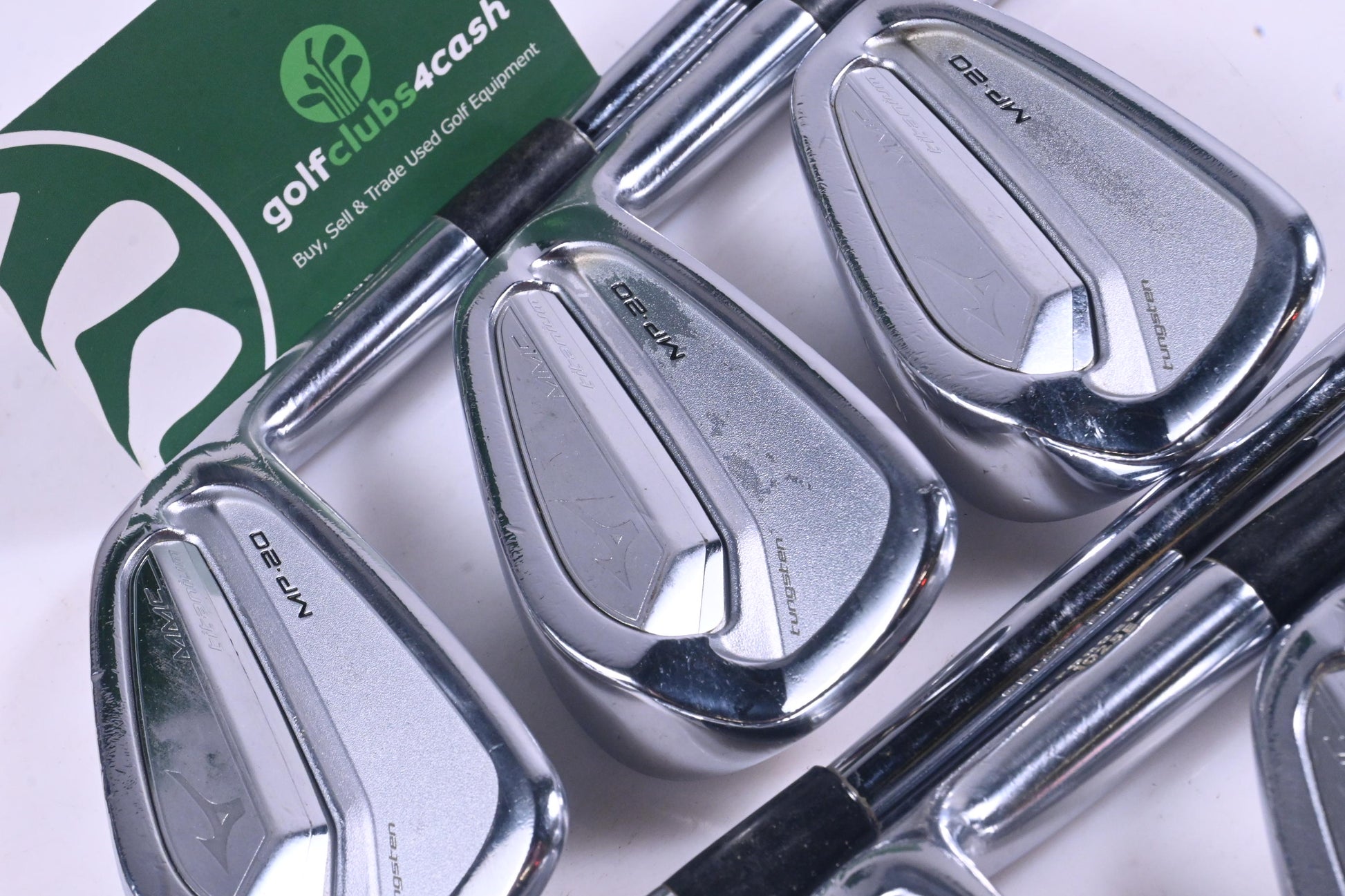 Mizuno MP-20 MMC Irons / 4-PW / Stiff Flex KBS $-Taper 120 Shafts