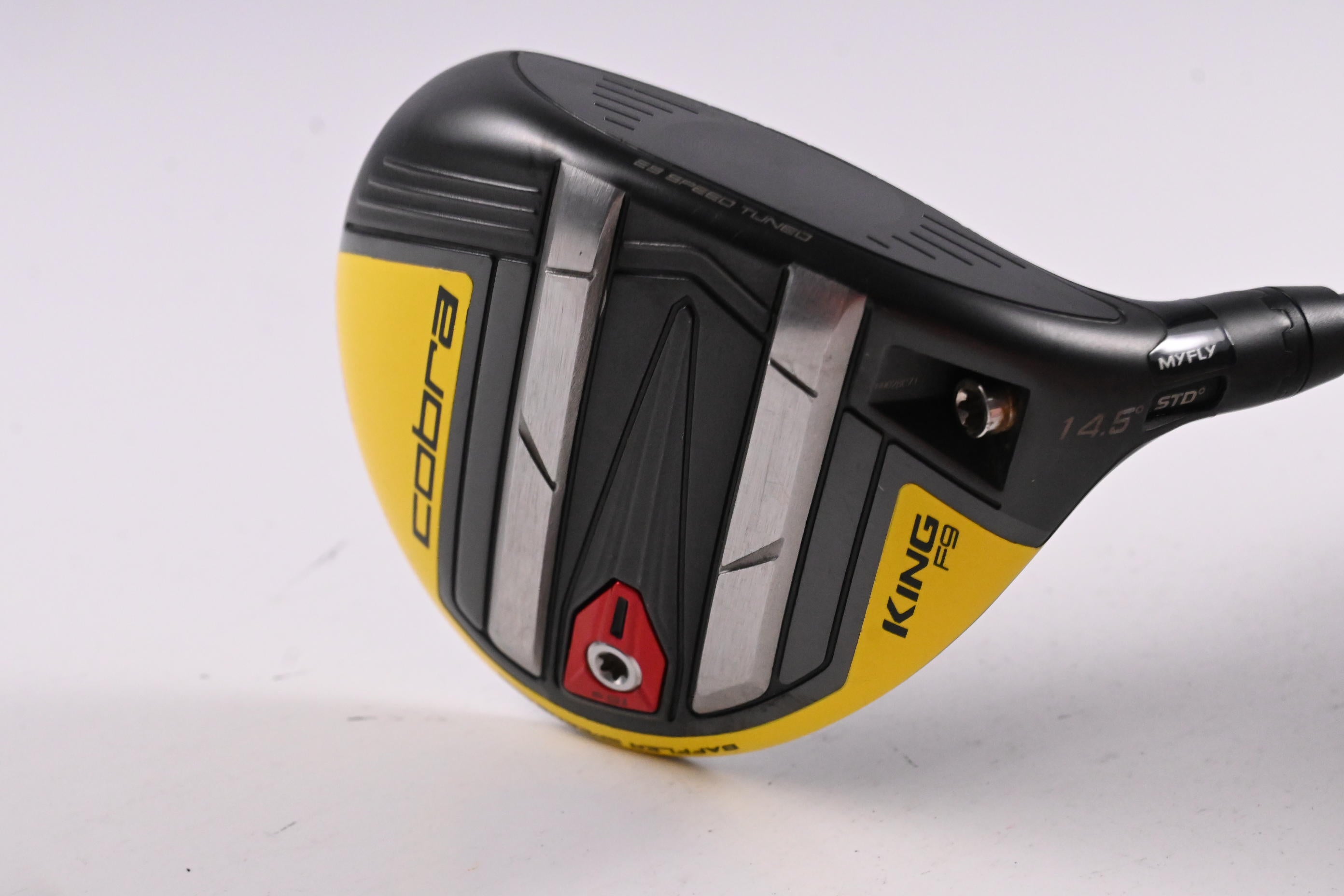 Cobra King F9 #3 Wood / 14.5 Degree / Regular Flex Fujikura Blue Atmos 7 Shaft