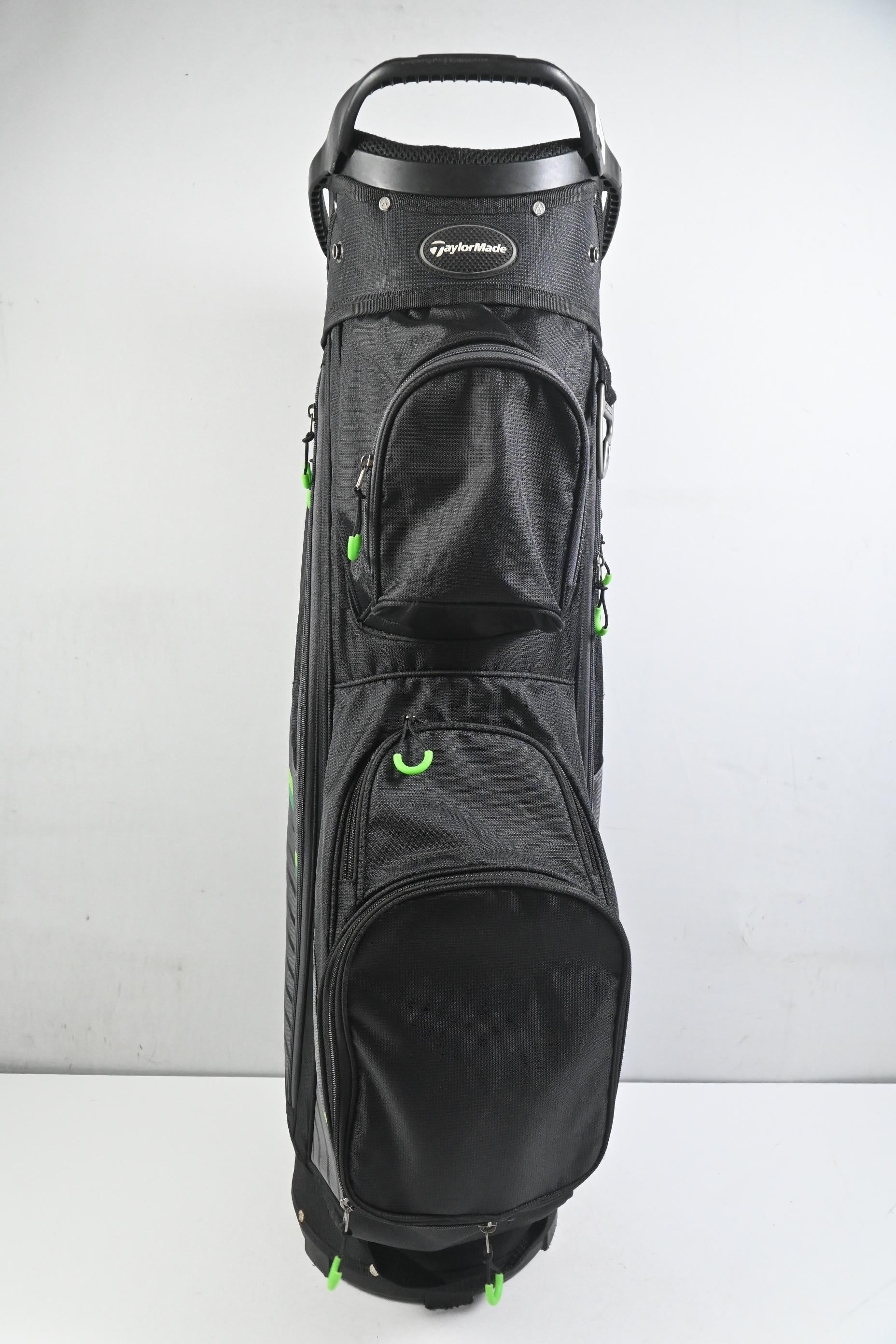 Taylormade Cart Bag / 14-Way Divider / Black, Grey & Green