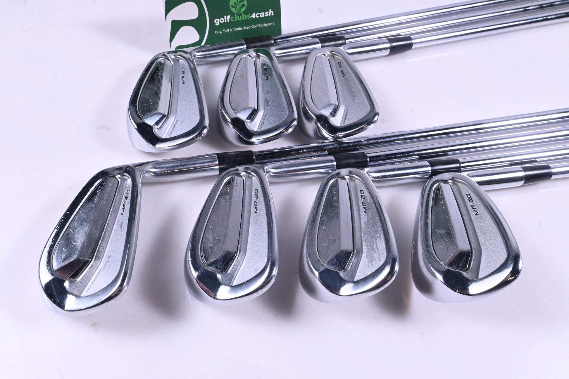 Mizuno MP-20 MMC Irons / 4-PW / Stiff Flex KBS $-Taper 120 Shafts