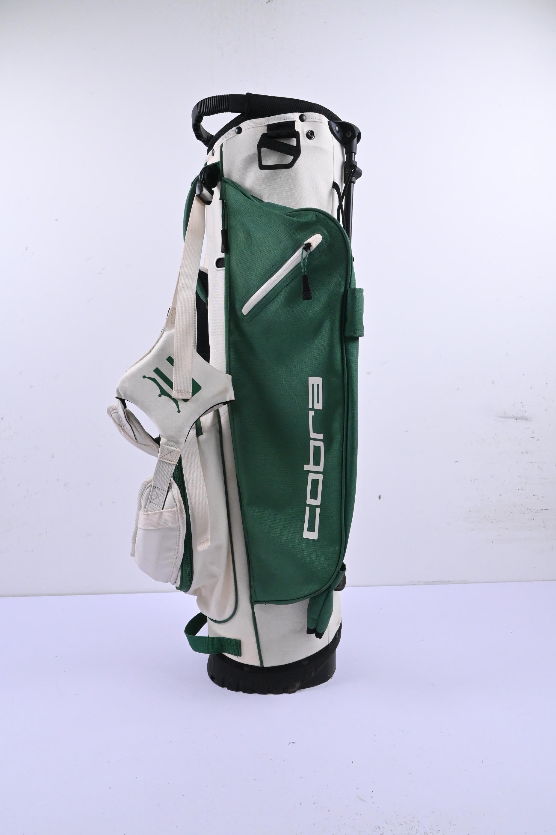 Cobra Stand Bag / 3-Way Divider / White & Green