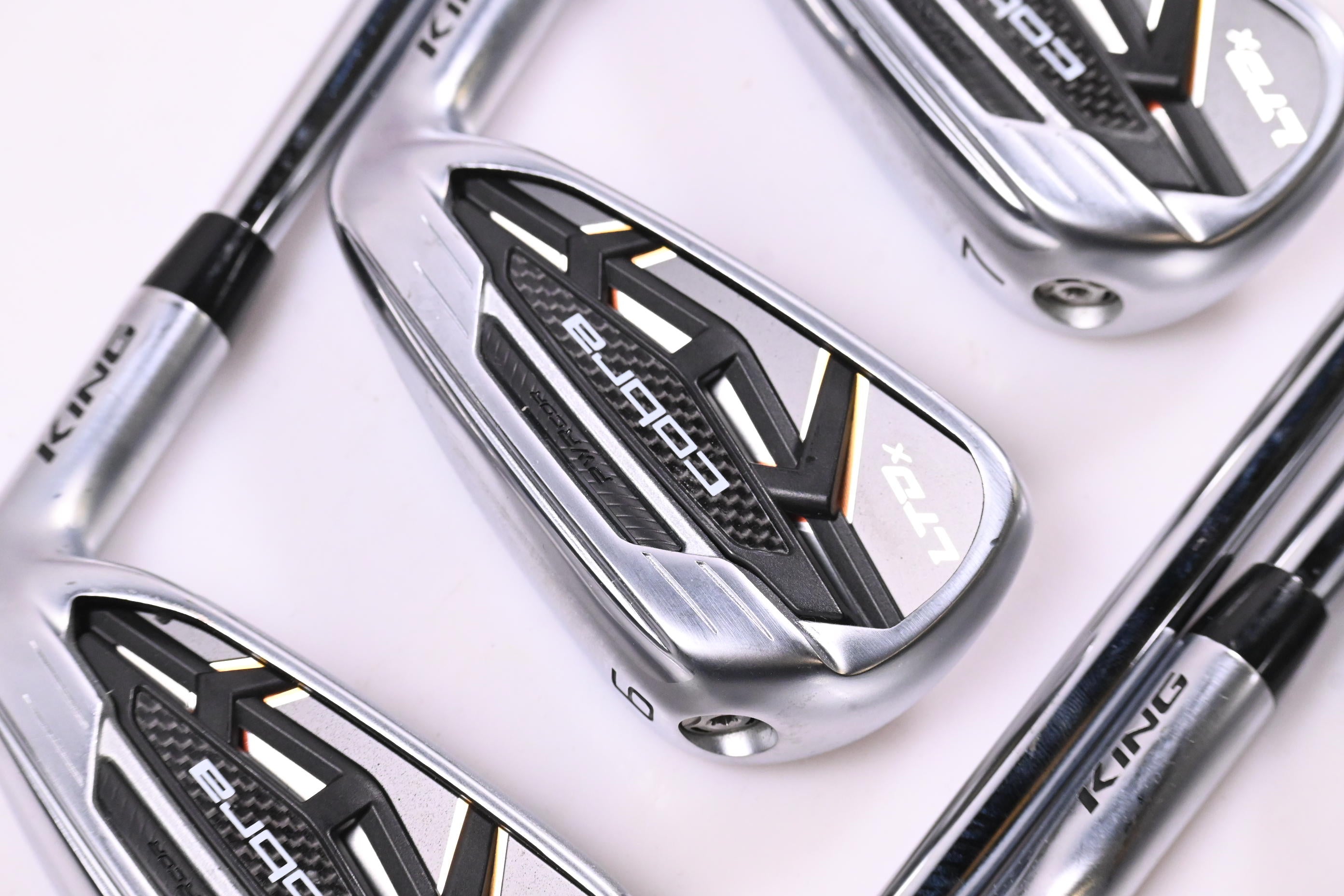 Cobra LTDx Irons / 5-PW+GW / Stiff Flex KBS Tour 90 Shafts