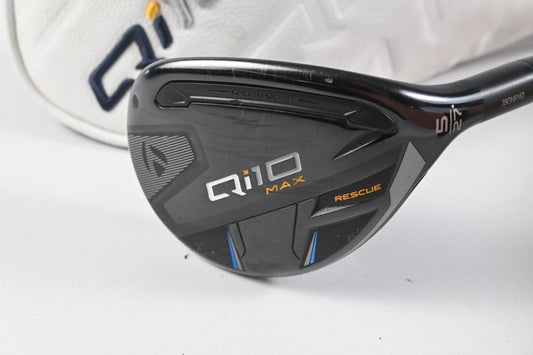 Taylormade Qi10 #5 Hybrid / 27 Degree / Regular Flex Speeder NX 50 Shaft