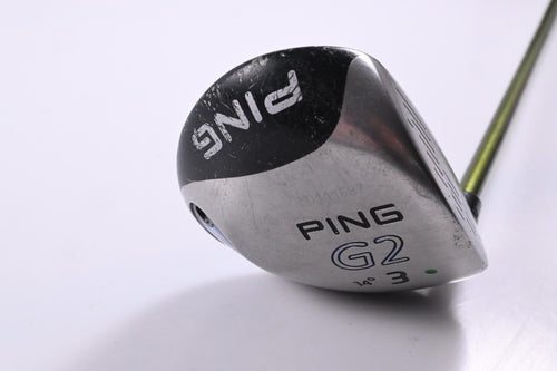 Ping G2 #3 Wood / 14 Degree / Stiff Flex Aldila NV Green 65 Shaft