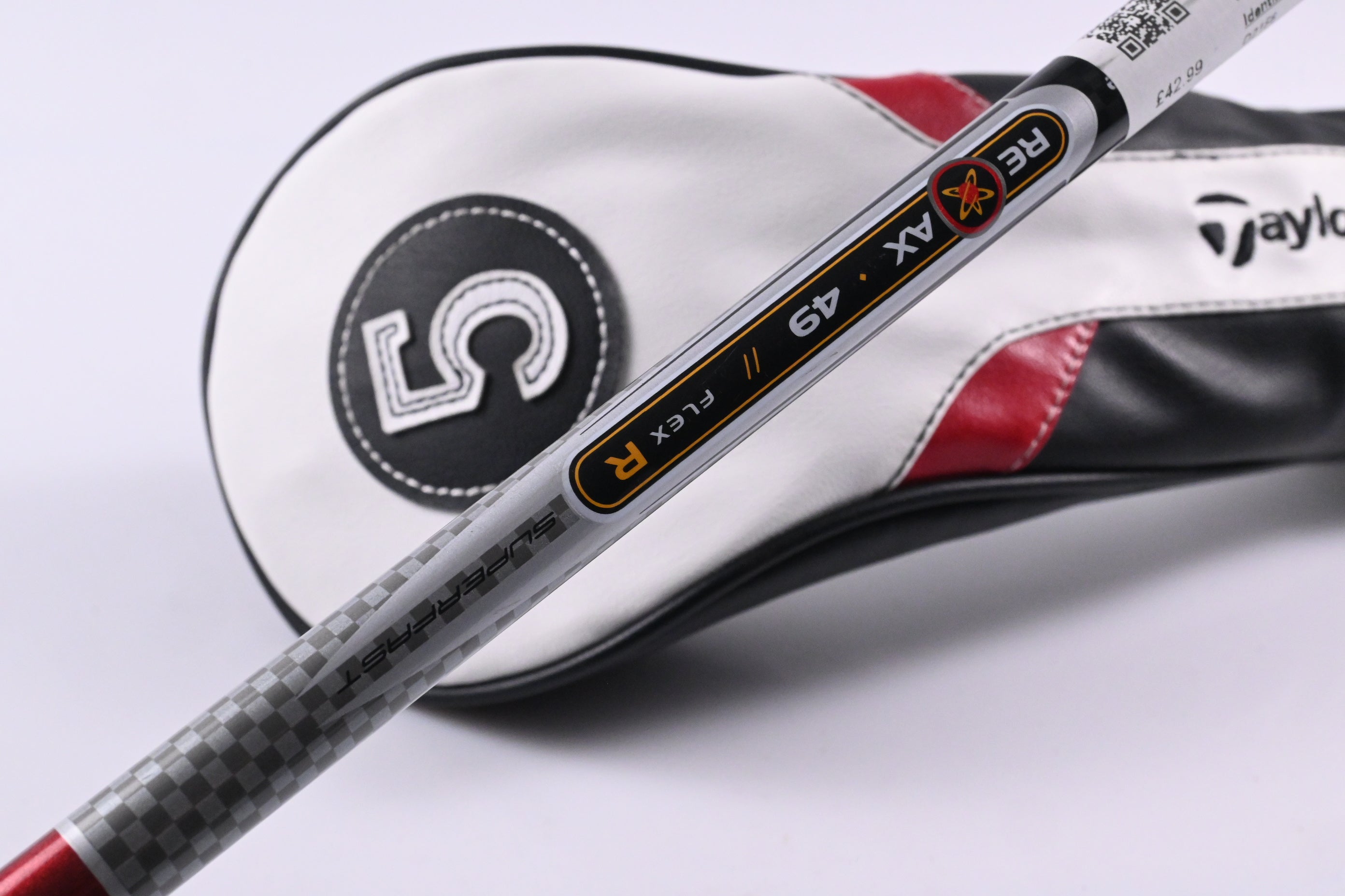 Taylormade Burner 2008 #5 Wood / 18 Degree / Regular Flex Reax 49 Shaft