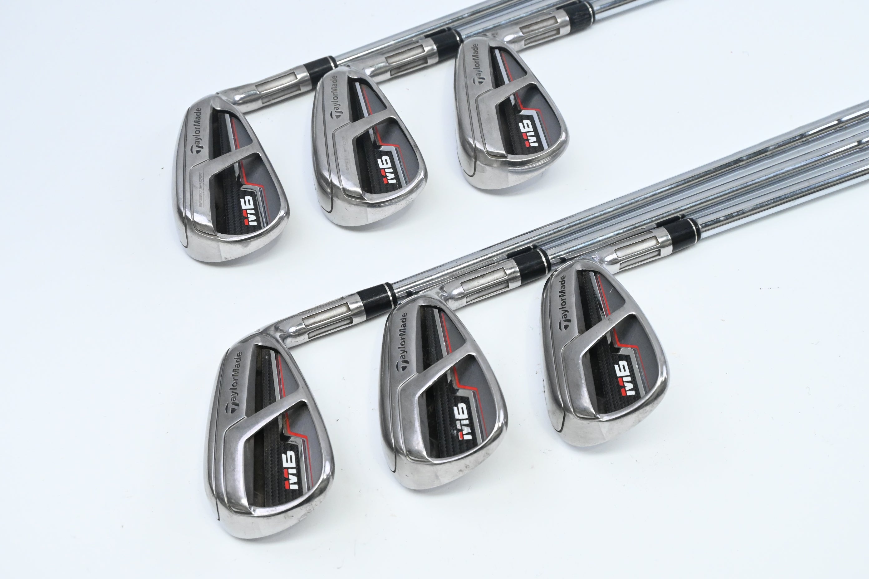 Taylormade M6 Irons / 5-PW / Stiff Flex KBS Max 85 Shaft