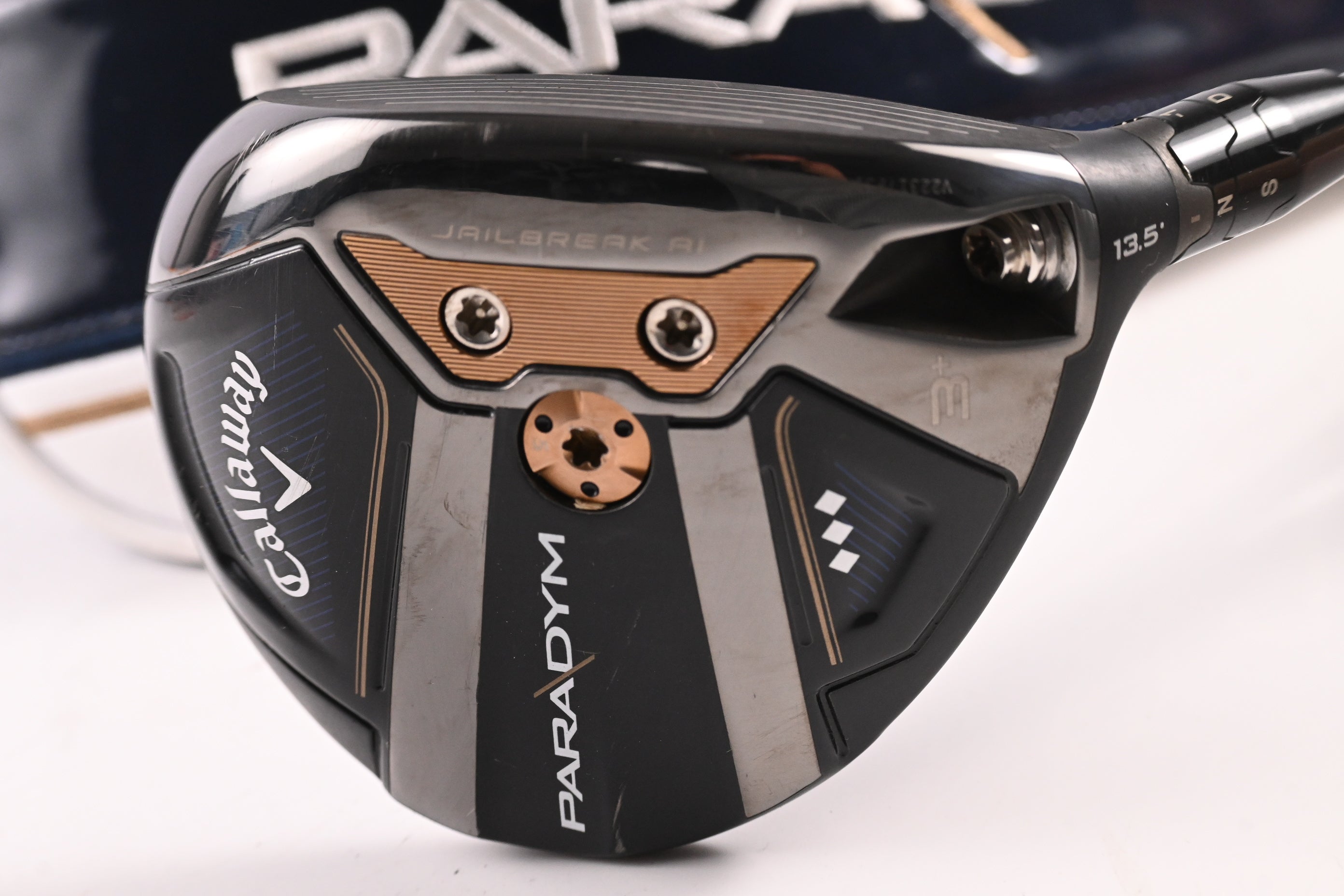 Callaway Paradym Triple Diamond #3+ Wood / 13.5 Degree / X-Flex Kai'li White 70