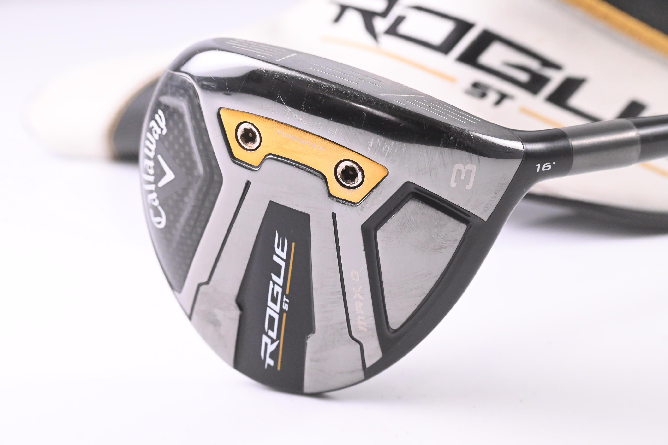 Callaway Rogue ST Max D #3 Wood / 16 Degree / Stiff Flex Accra GX 200F Shaft