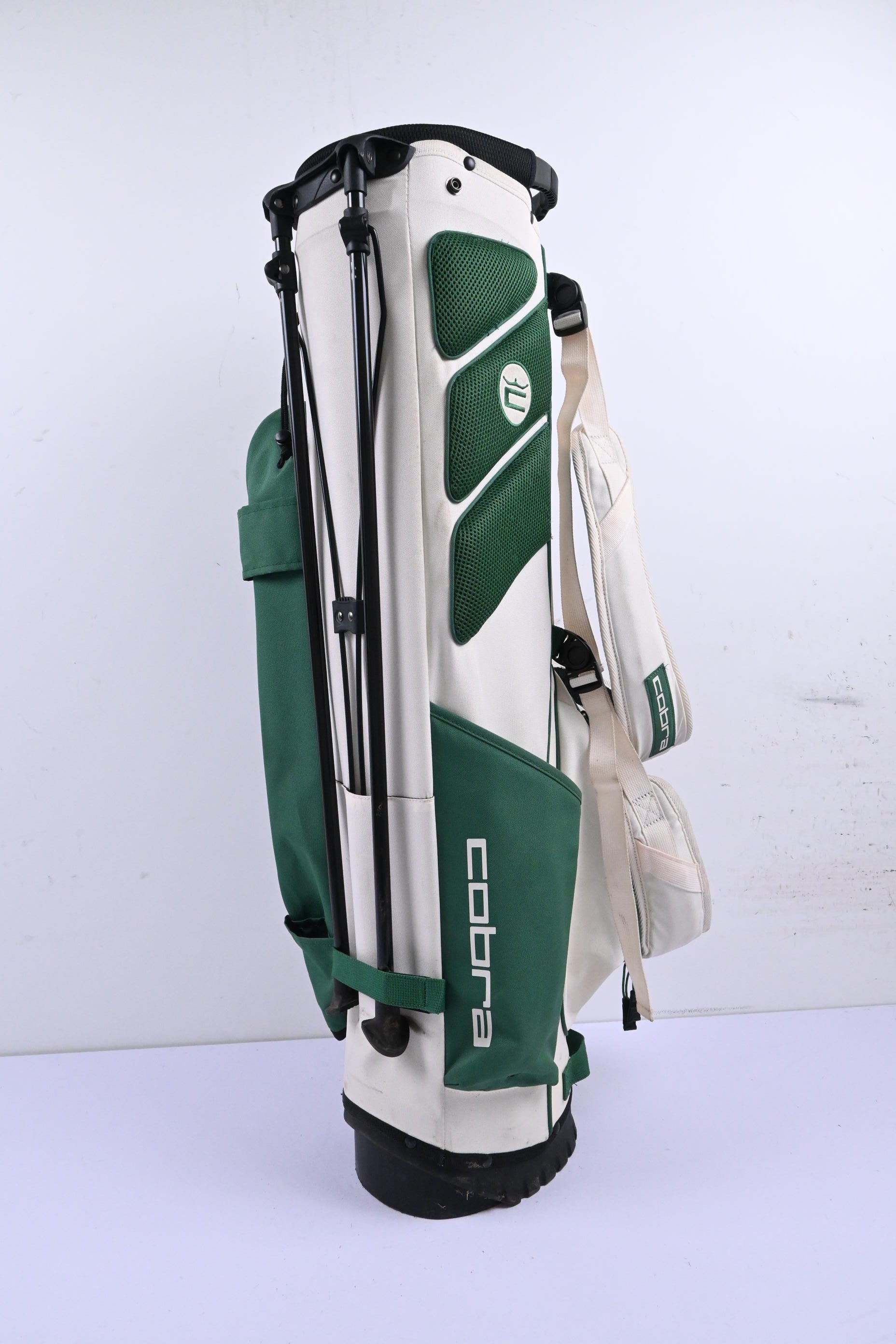 Cobra Stand Bag / 3-Way Divider / White & Green
