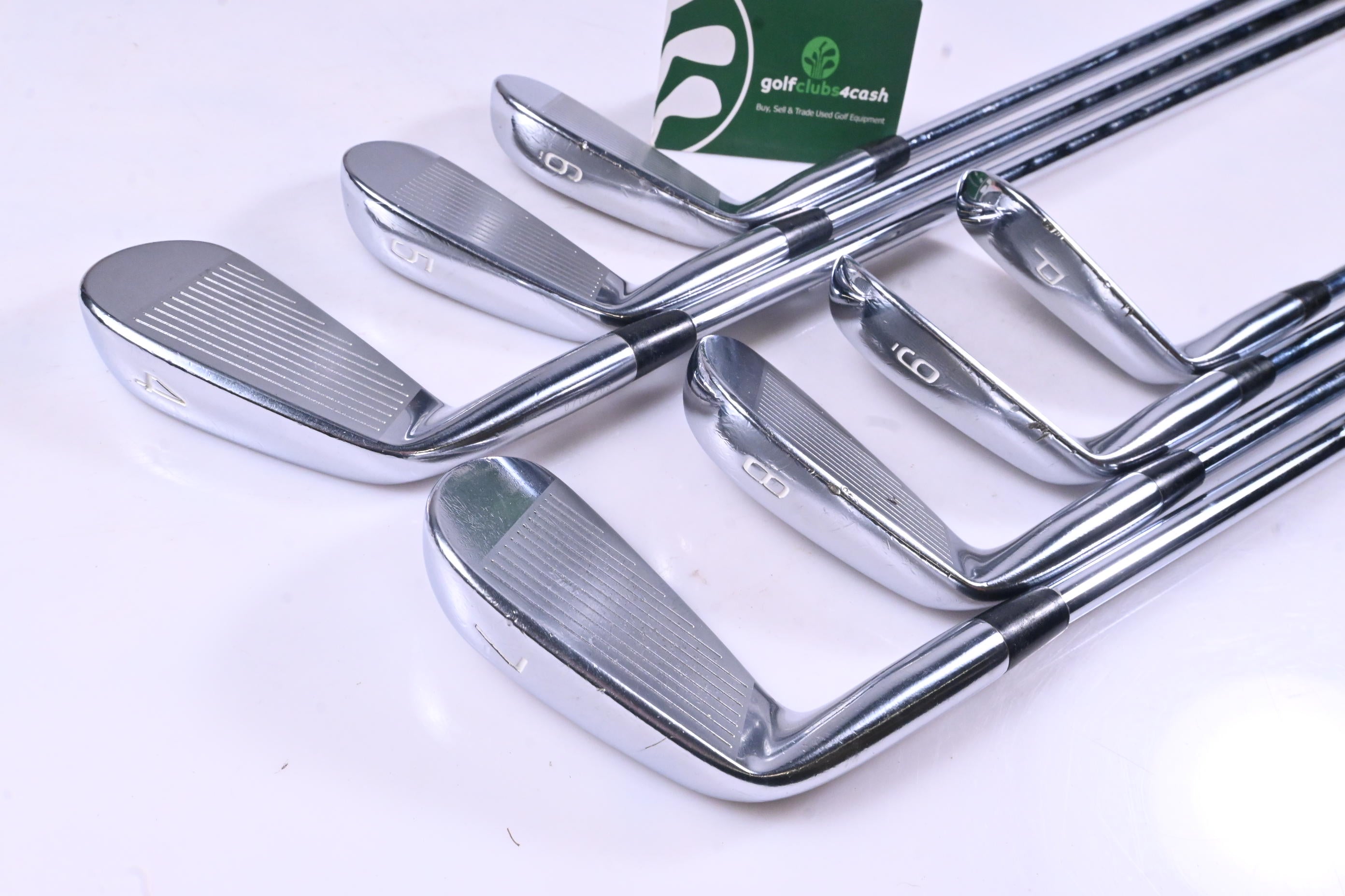 Mizuno MP-20 MMC Irons / 4-PW / Stiff Flex KBS $-Taper 120 Shafts