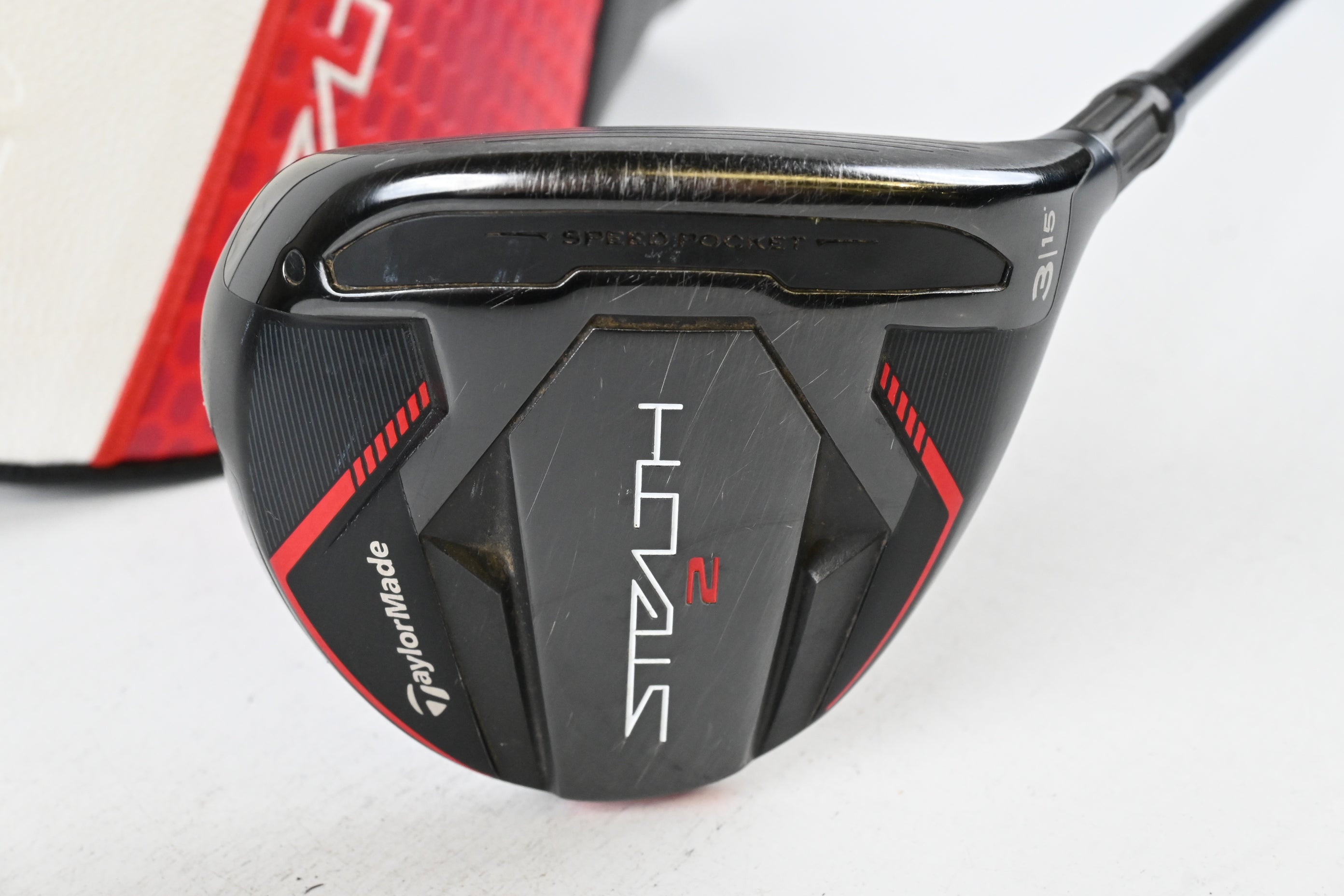 Taylormade Stealth 2 #3 Wood / 15 Degree / Stiff Flex Fujikura Ventus TR Red 6