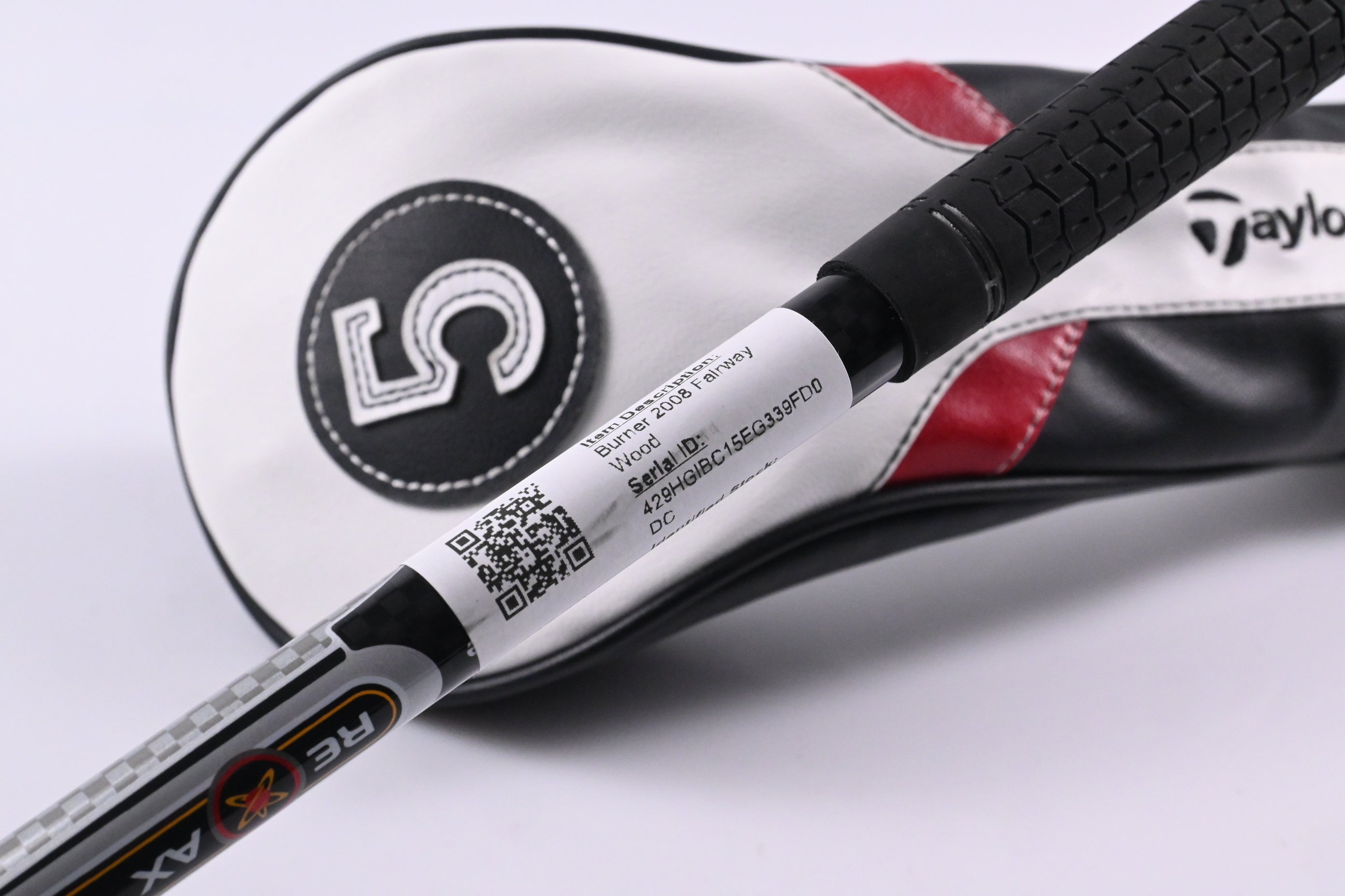 Taylormade Burner 2008 #5 Wood / 18 Degree / Regular Flex Reax 49 Shaft